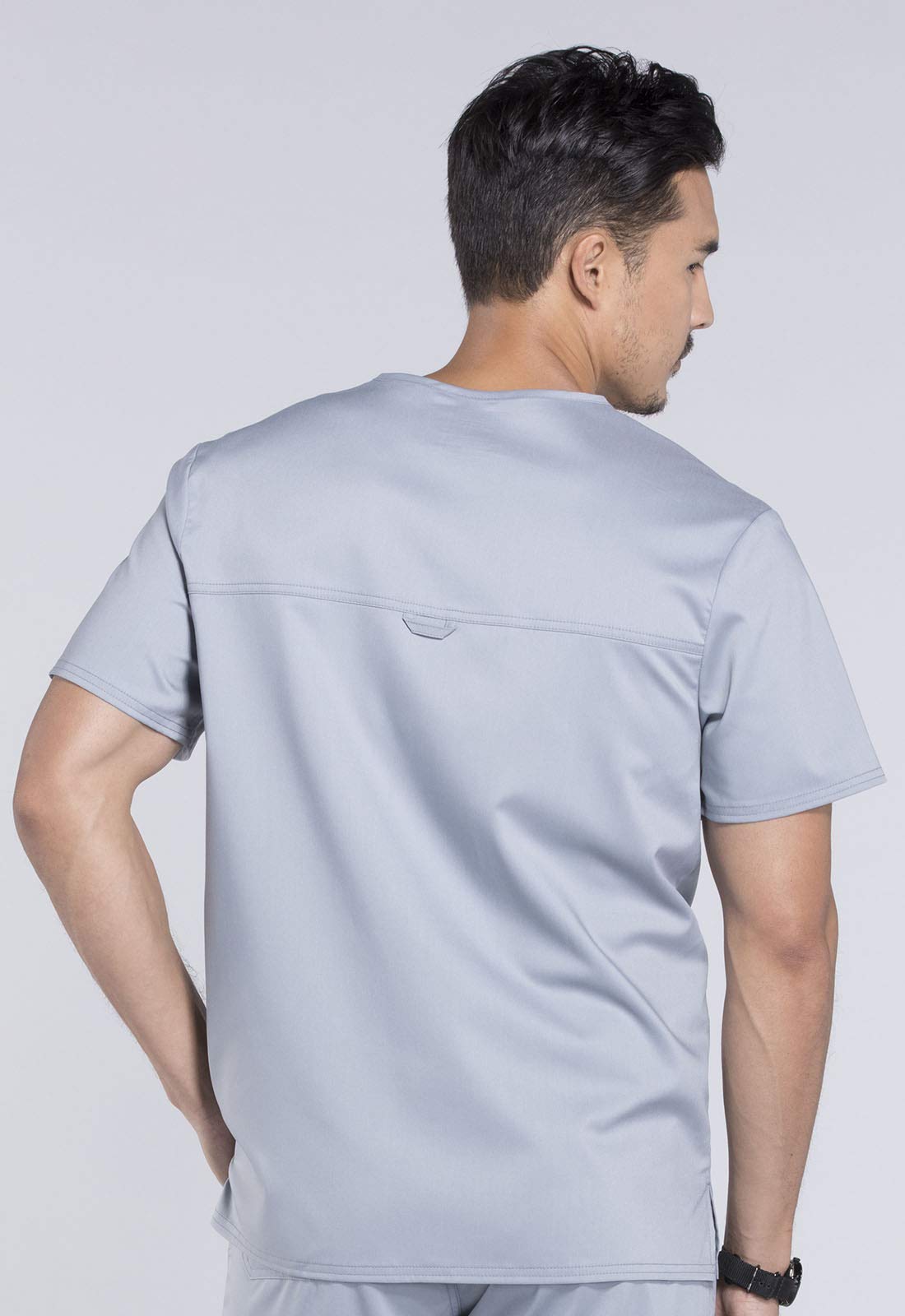 Cherokee Men's Scrubs Top - Comfortable Workwear with Tuckable V-Neck Design (WW690) | Perfect for Nurses, Doctors & Healthcare Professionals