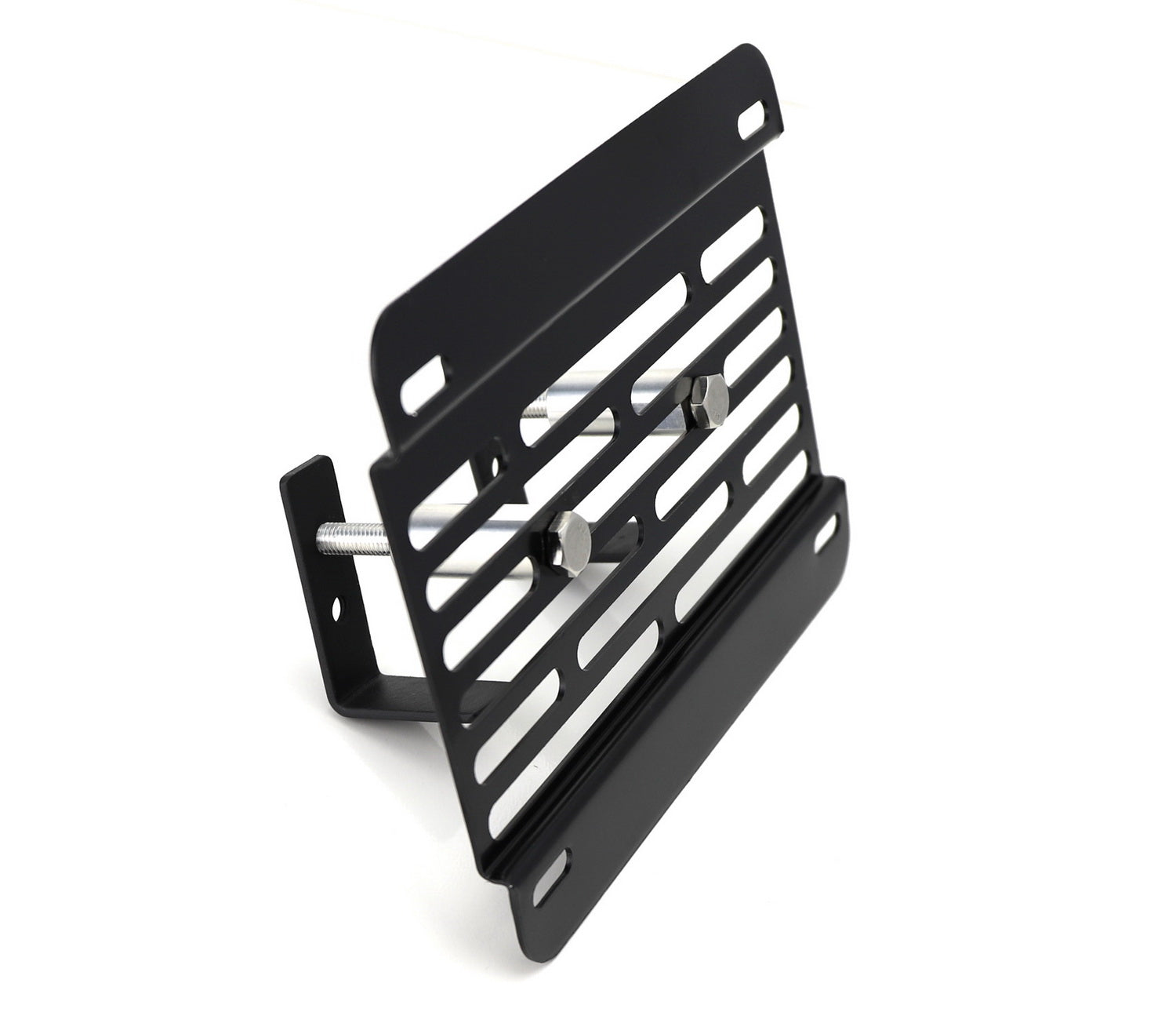 Premium Front Lower Bumper Grille Mesh Mount License Plate Bracket for Tesla Model S & X - Durable Car Accessory for Enhanced Style & Protection (Perfect for Road Trips & Daily Commuting)