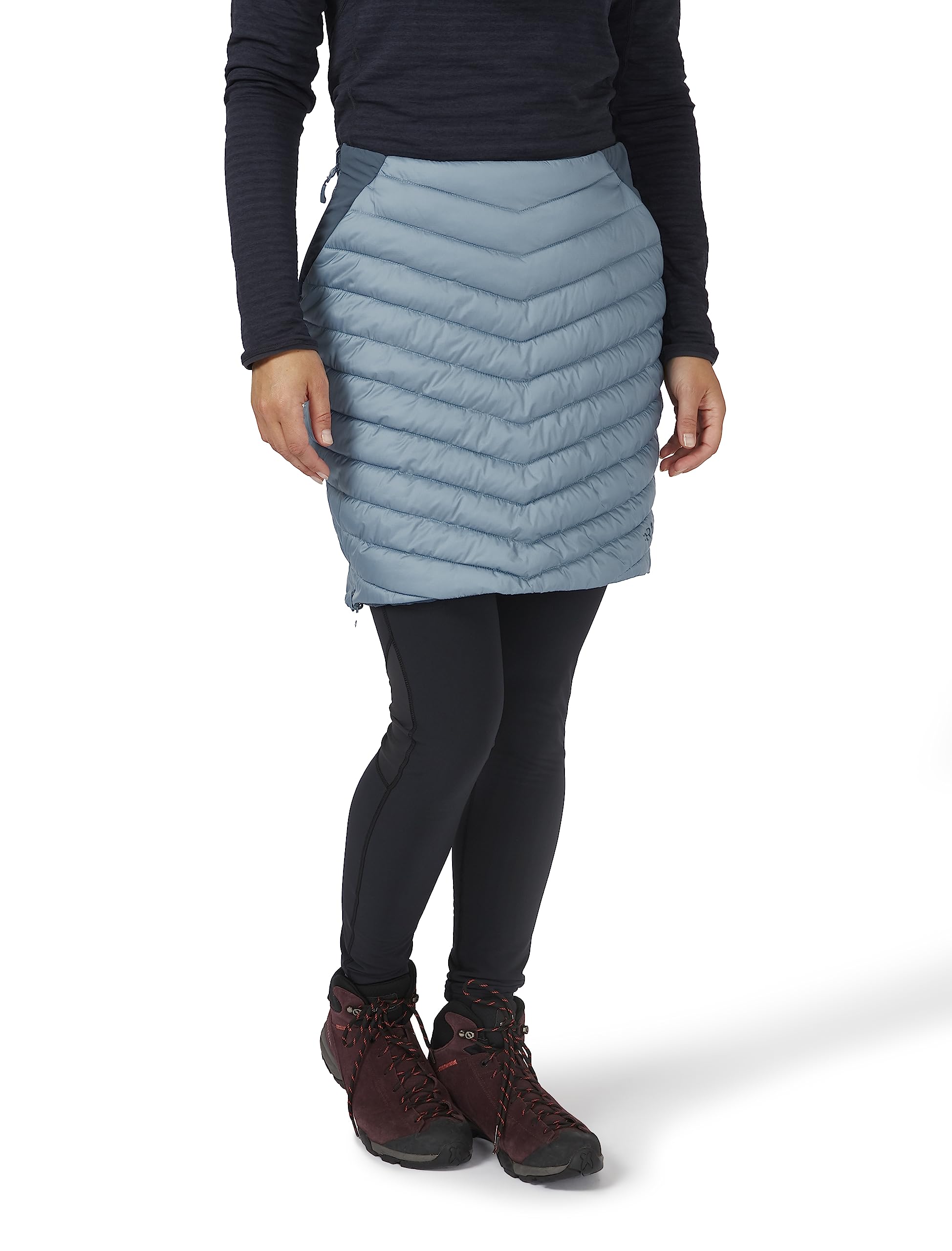 Rab Women's Cirrus Synthetic Insulated Skirt - Lightweight Winter Skirt for Hiking, Skiing & Climbing | Water-Resistant & Warm | Perfect for Outdoor Adventures & Cold Weather Activities
