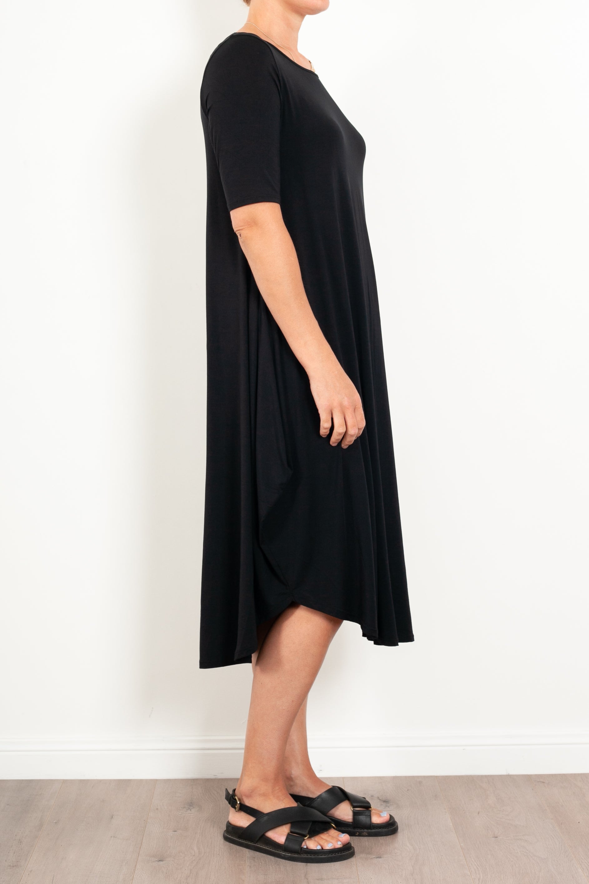 Tani Original Micromodal Tri Dress - Soft Stretchy Women's Casual Dress for Everyday Wear, Lounge & Travel