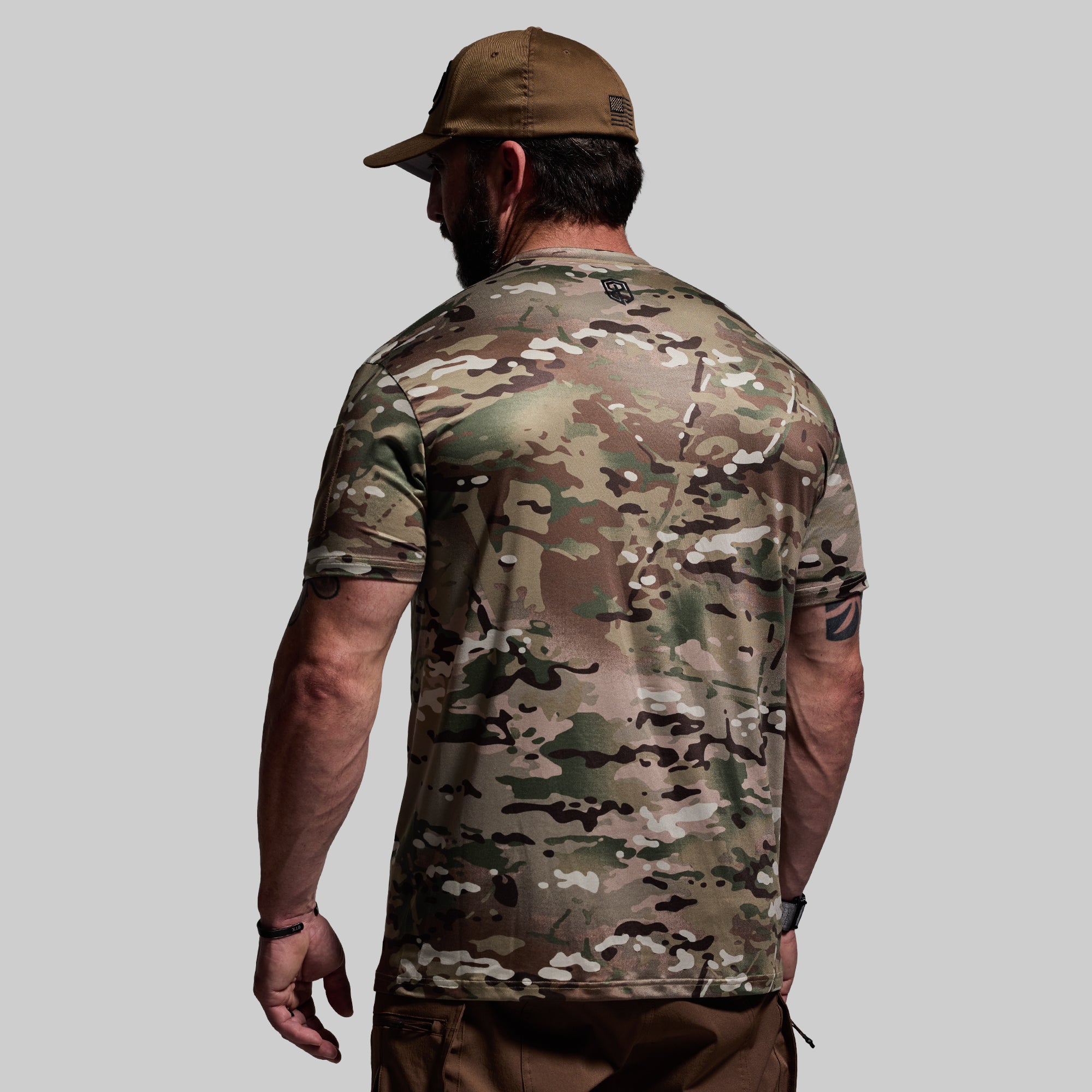 Multicam Range Shirt - Tactical Outdoor Performance Shirt for Hunting, Hiking & Airsoft | Durable Camouflage Apparel