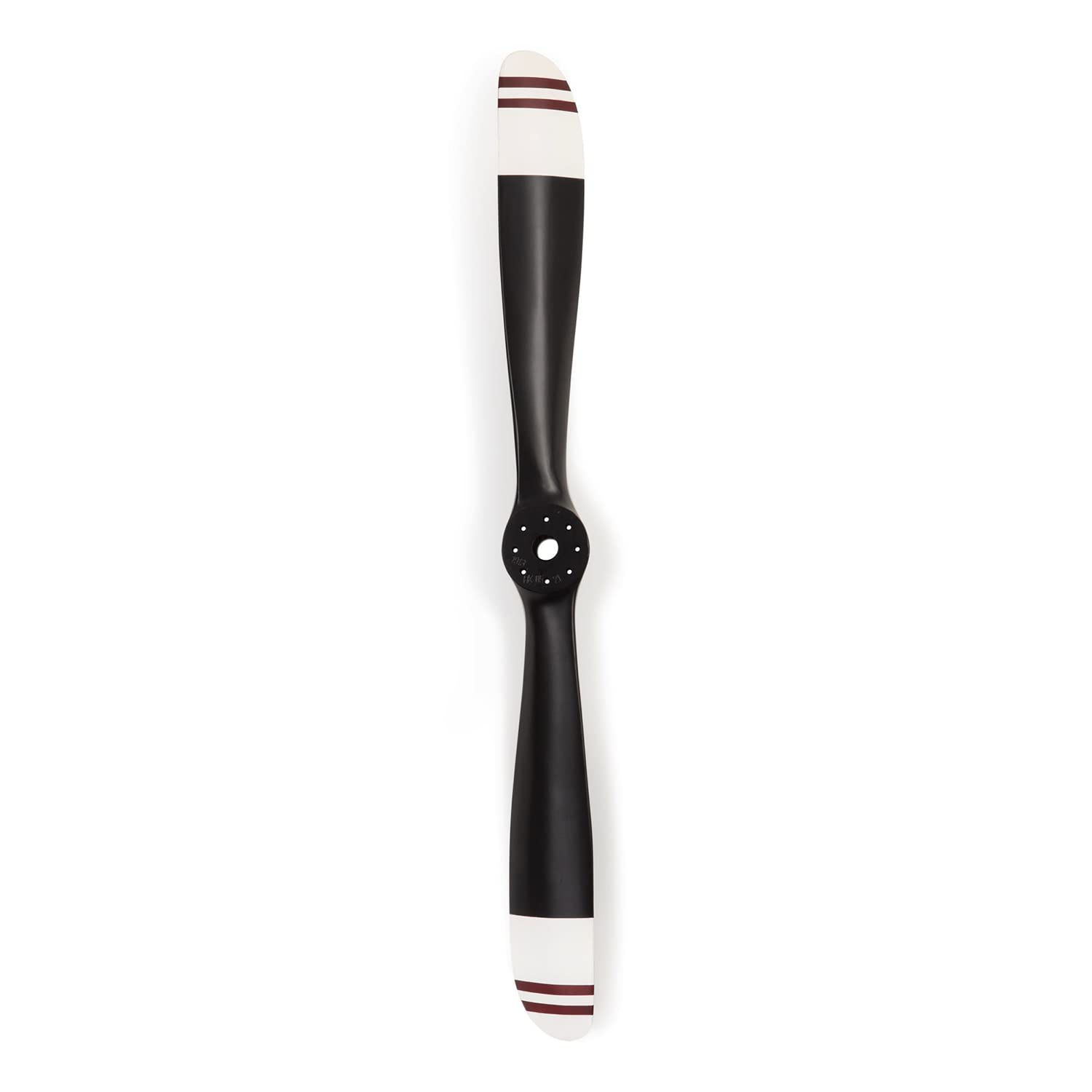 Vintage Sopwith Red Stripes Propeller Replica - Authentic Model Airplane Decor for Home, Office & Man Cave - Classic WWI Aviation Collectible for Desk, Shelf Display & Aviation Enthusiast Gifts