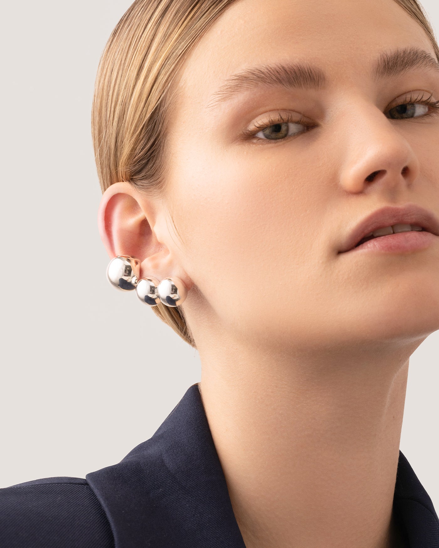 Lyra Climber Earrings - Dainty Gold Hoop Earrings for Women, Minimalist Cartilage Ear Cuffs, Trendy Helix Ear Jewelry - Perfect for Everyday Wear & Special Occasions