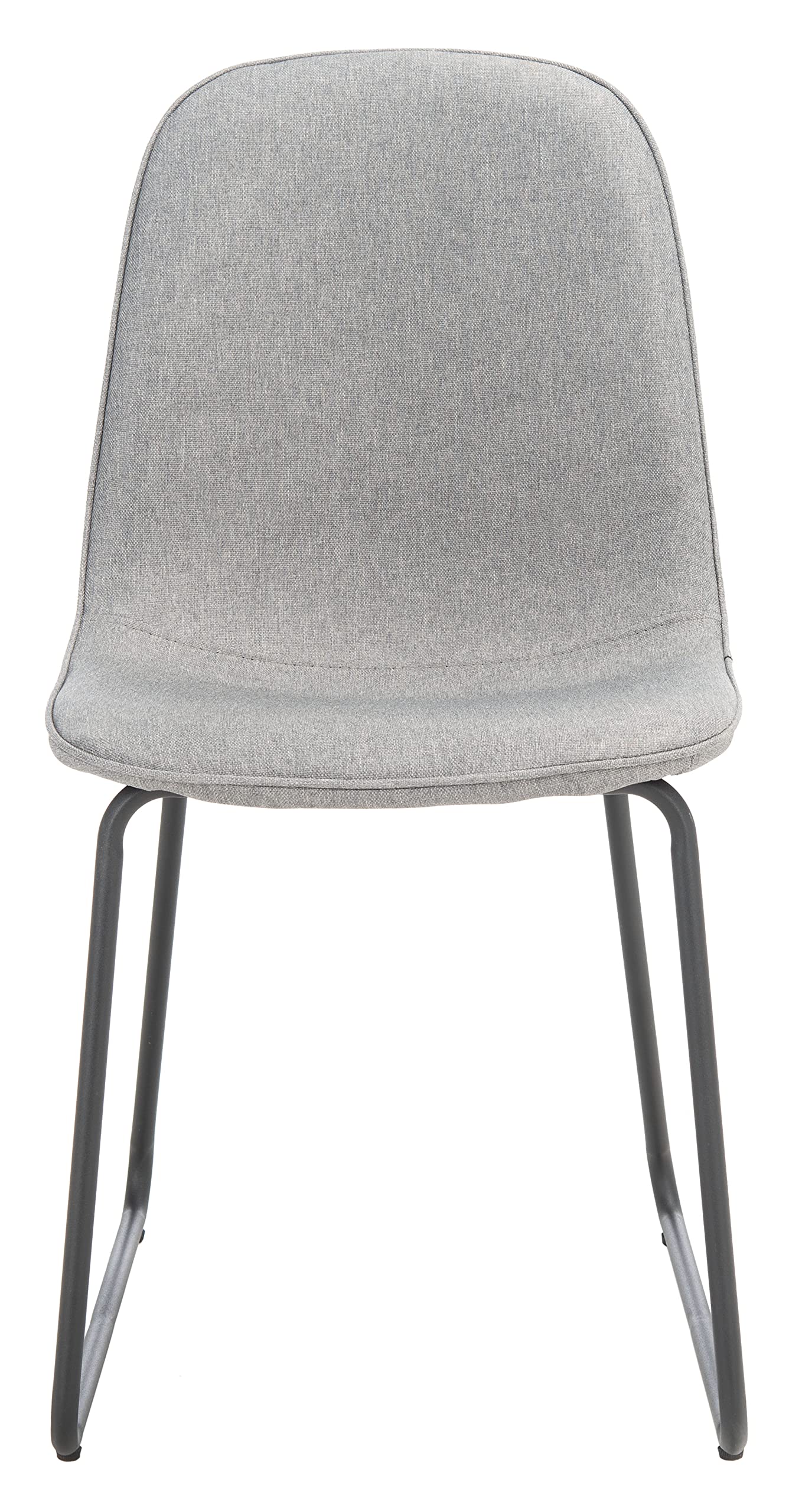 SAFAVIEH Makalu Grey/Black Modern Accent Chair for Living Room & Dining Room - Stylish Home Decor for Small Spaces, Apartments, and Offices
