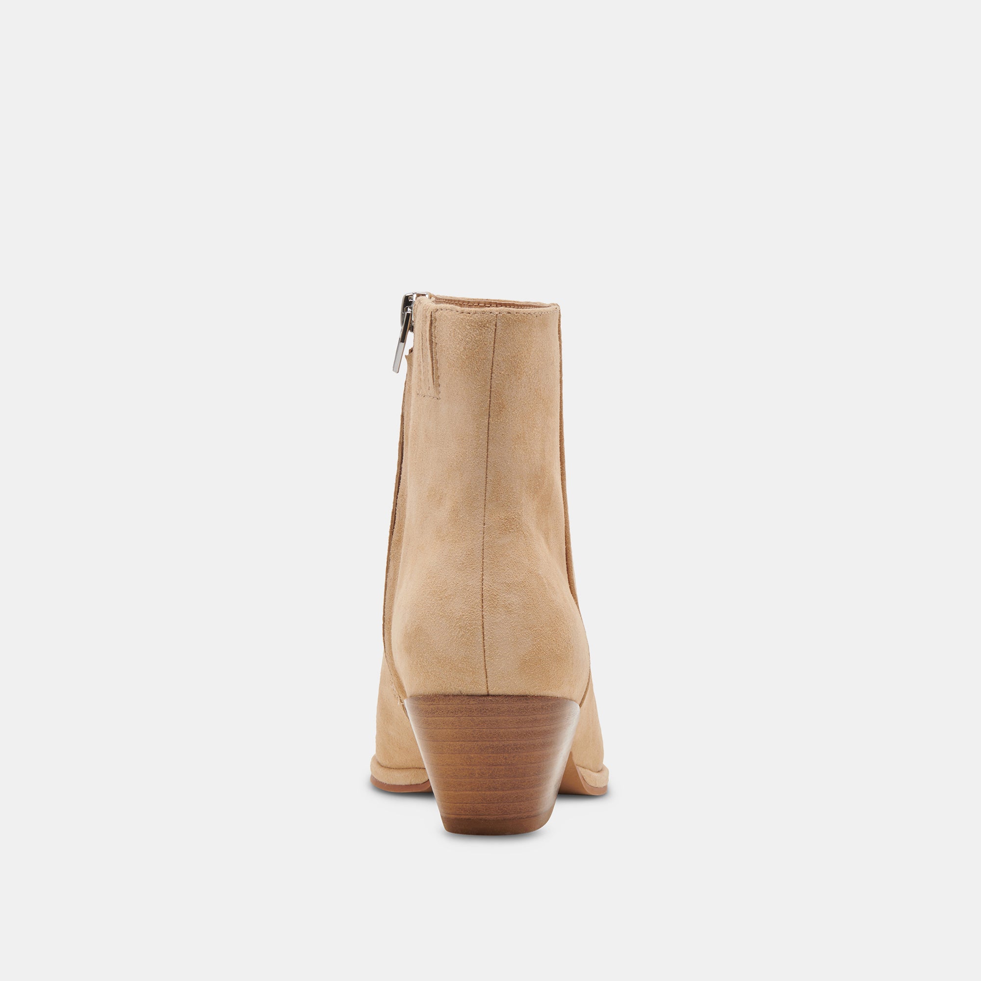 NONAH Wide Booties Tan Suede - Comfortable & Stylish Ankle Boots for Women | Perfect for Fall, Winter & Casual Outfits