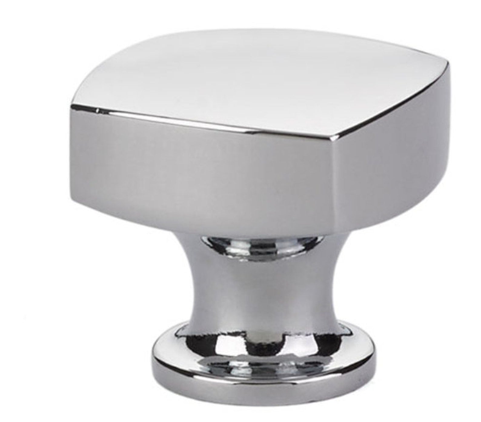 Polished Chrome T Bar Geo Cabinet Knobs & Drawer Pulls - Modern Kitchen & Bathroom Hardware for Cabinets, Dressers & Furniture (Set of 10)