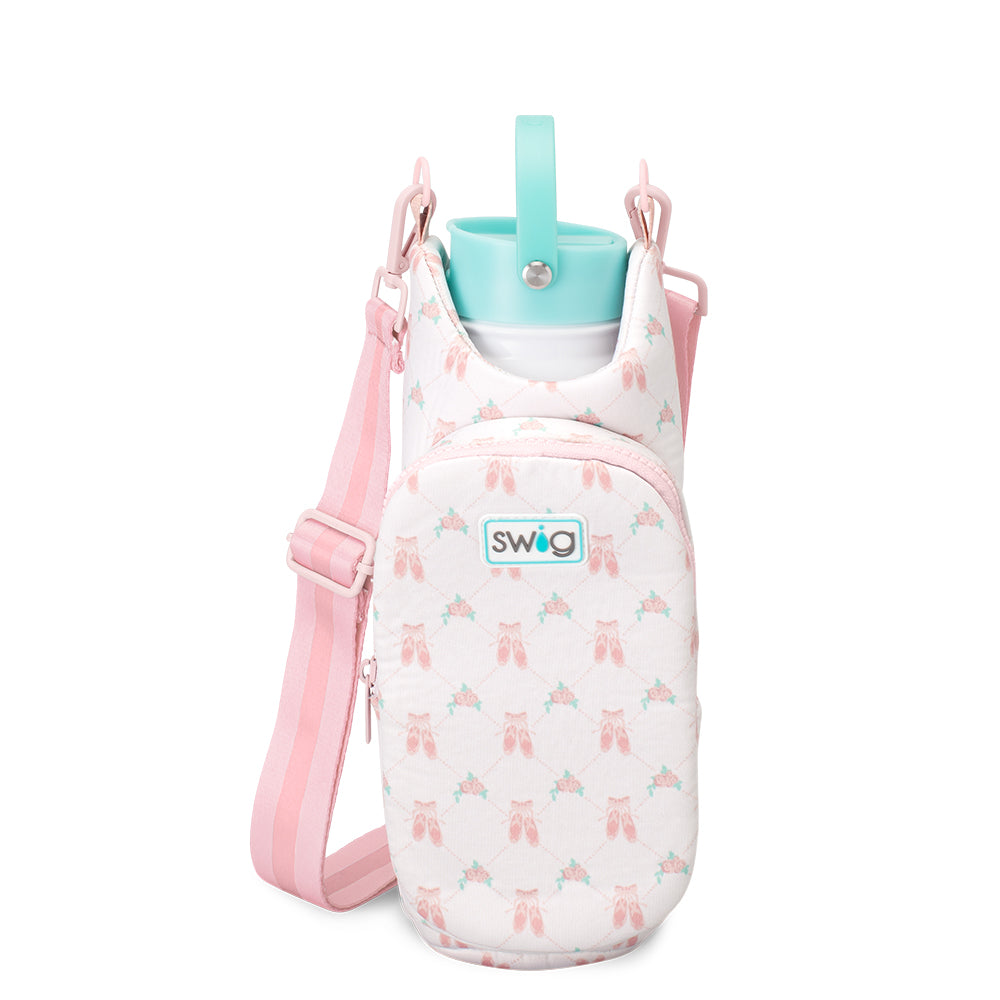 On Pointe Water Bottle Sling - Hands-Free Hydration Carrier for Running, Hiking & Gym - Leakproof Sports Water Bottle Holder with Adjustable Strap
