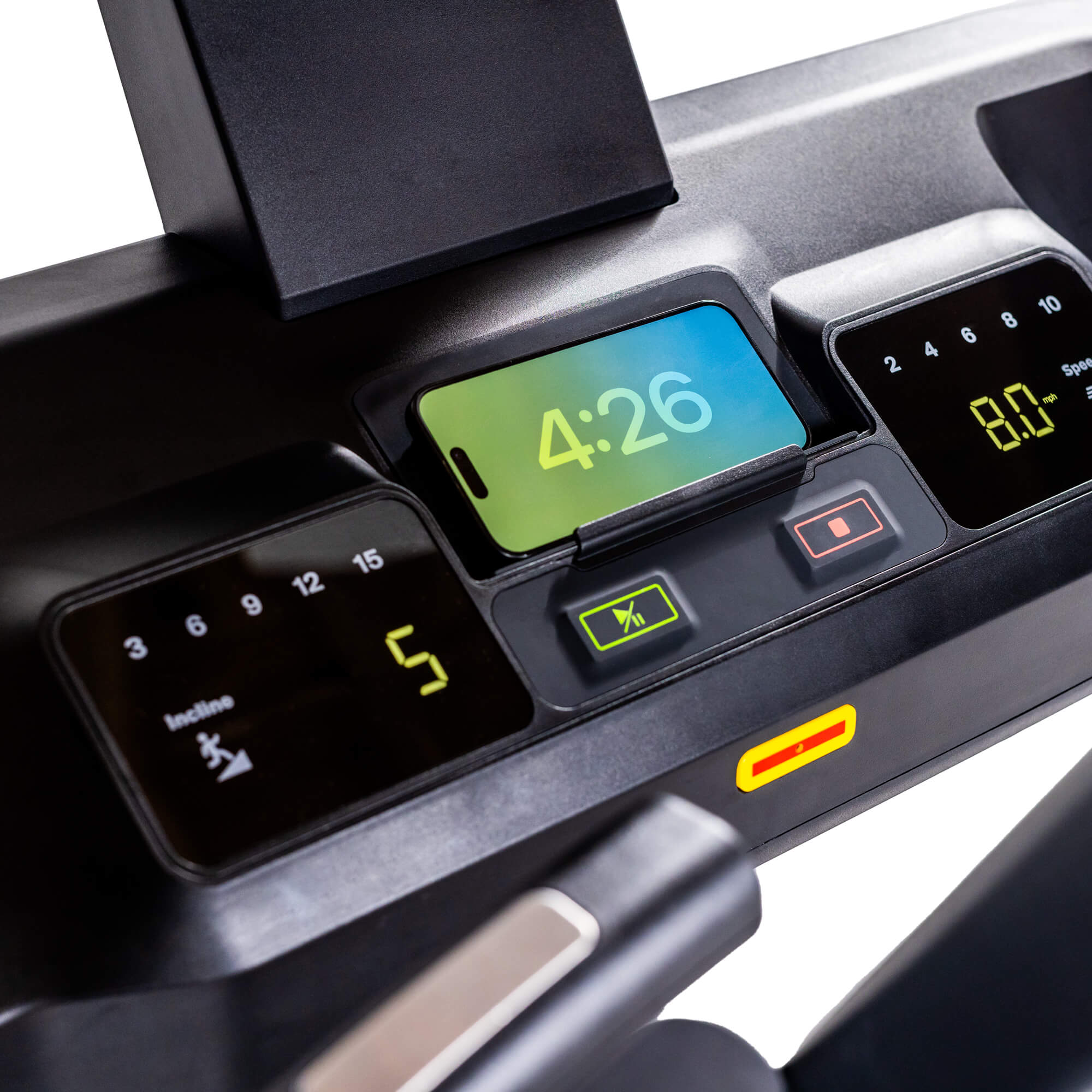 Inspire Series T7S Treadmill - Foldable Electric Running Machine with LCD Display for Home Gym & Cardio Workout - Perfect for Small Spaces & Indoor Fitness Training