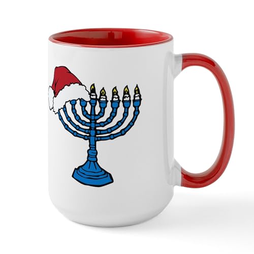 White/Red Inside - Hanukkah And Christmas