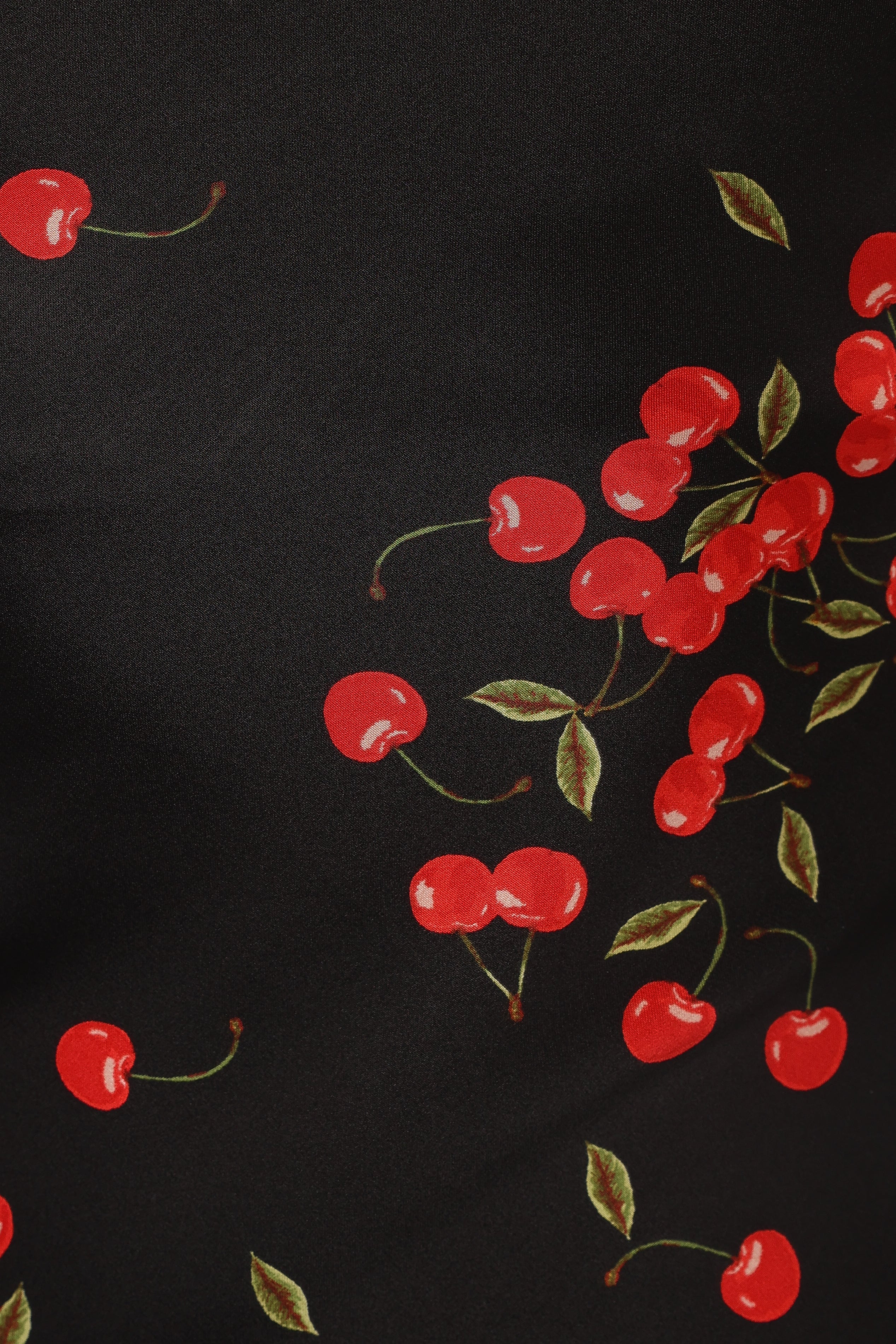 Glenn Midi Dress - Floral Cherry Print Summer Dress for Women | Perfect for Beach Vacations, Date Nights & Casual Outings