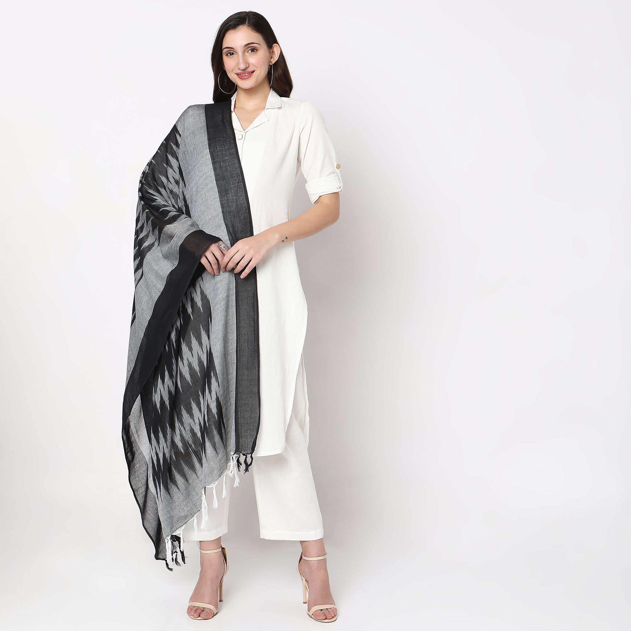 Stylish Cotton Printed Dupatta Scarf - Lightweight & Breathable for Women - Perfect for Parties, Weddings & Casual Wear