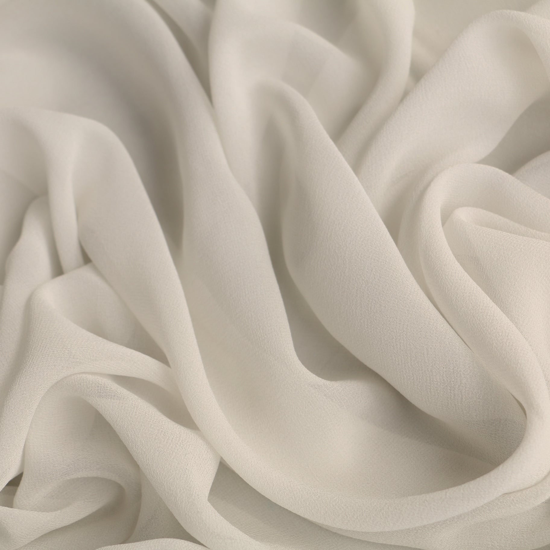 Premium Baby Cloud Silk Georgette Fabric - Soft Breathable Material for Infant Clothing, Dresses & Blankets - Perfect for Nursery, Photography & Special Occasions