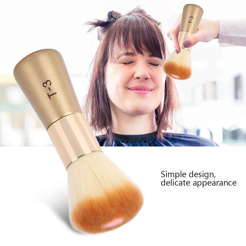 Professional Barber Haircut Duster Brush - Neck & Face Dusting Sweeping Brush for Hair Cutting Cleaning - Perfect for Salons, Barbershops & Home Grooming