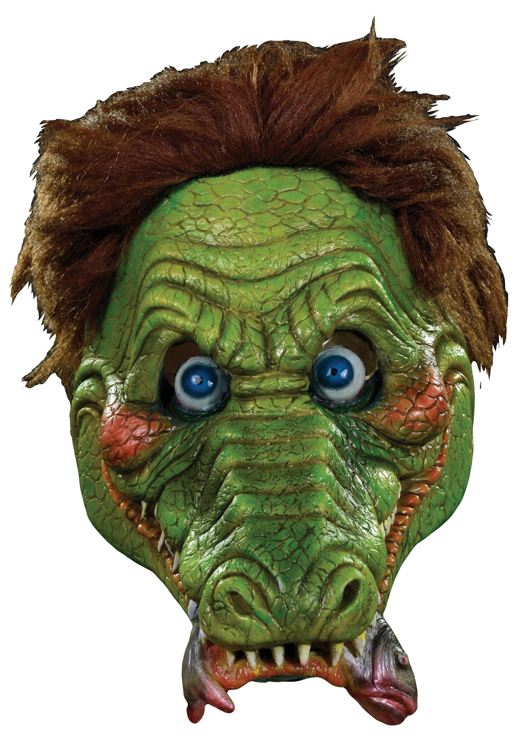 Trick or Treat Studios Men's Garbage Pail Kids Ali Gator Halloween Mask - Scary Costume Accessory for Cosplay & Horror Parties