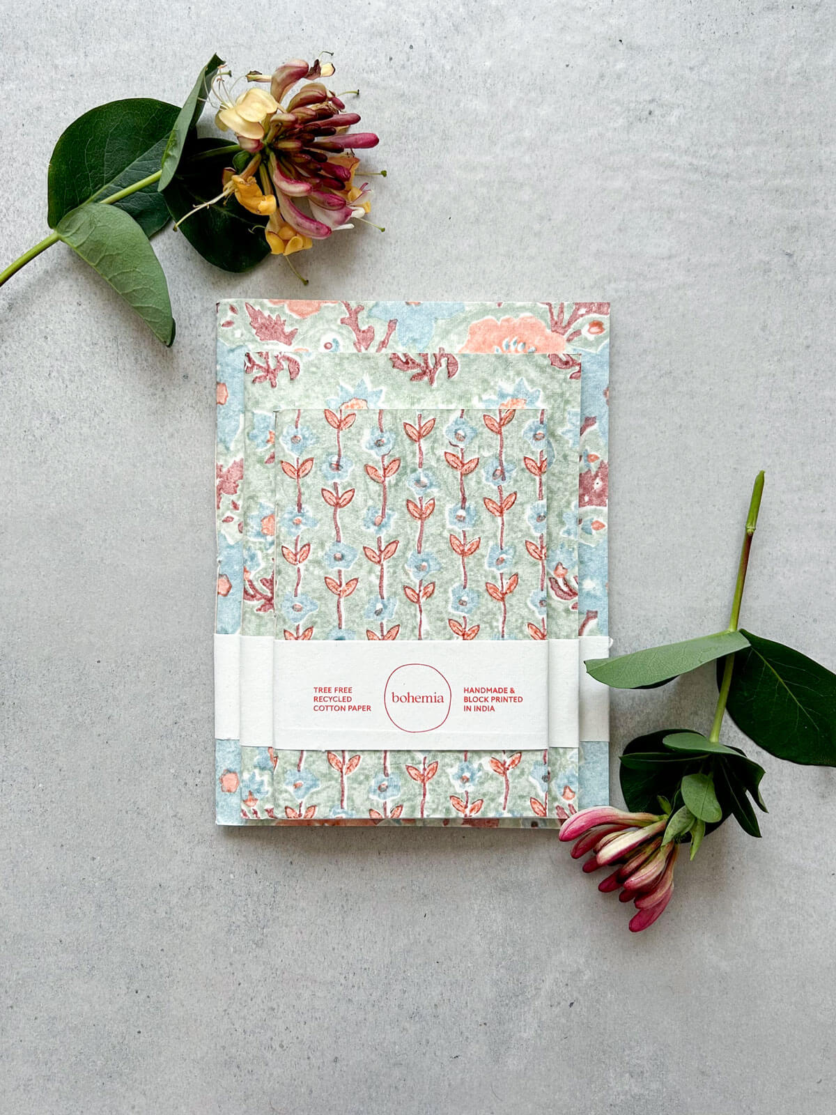 Premium 3-Pack Notebook Set in Duck Egg Blue - Perfect for Journaling, Note Taking & Gift Giving