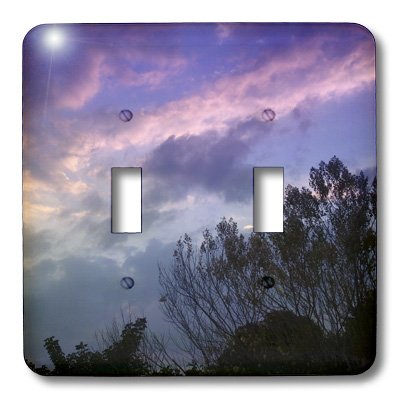 3dRose LLC lsp_8625_2 Heaven Watches Over Double Toggle Switch - Perfect for Home Decor, DIY Projects & Electrical Installations