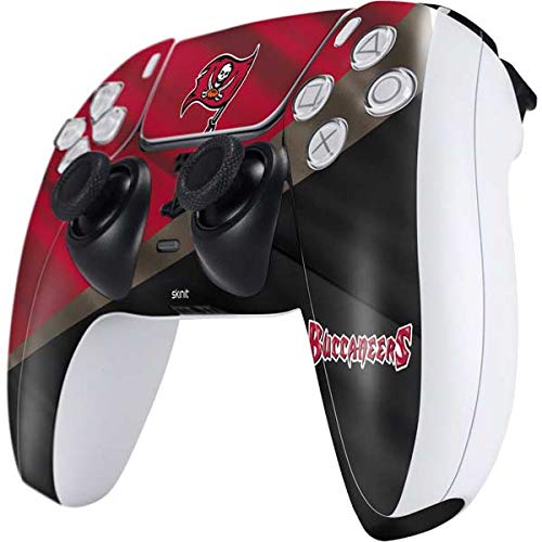 Officially Licensed NFL Tampa Bay Buccaneers PS5 Controller Skin | Custom Decal Sticker for Sony PlayStation 5 Gamepad | Durable Protection & Non-Slip Grip for Enhanced Gaming Experience