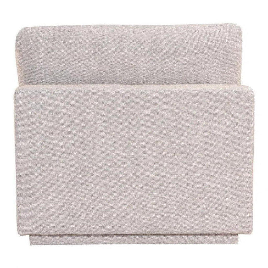 5-Piece Taupe Fabric Modular Sofa Set - Modern Sectional Couch for Living Room, Lounge & Family Room Comfort