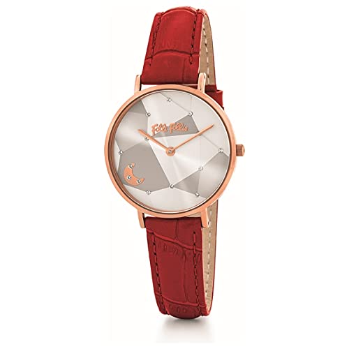 Folli Follie Women's Analog-Digital Automatic Watch S0355431 - Stainless Steel Band, Water Resistant, Date Display - Perfect for Business, Casual Wear & Special Occasions