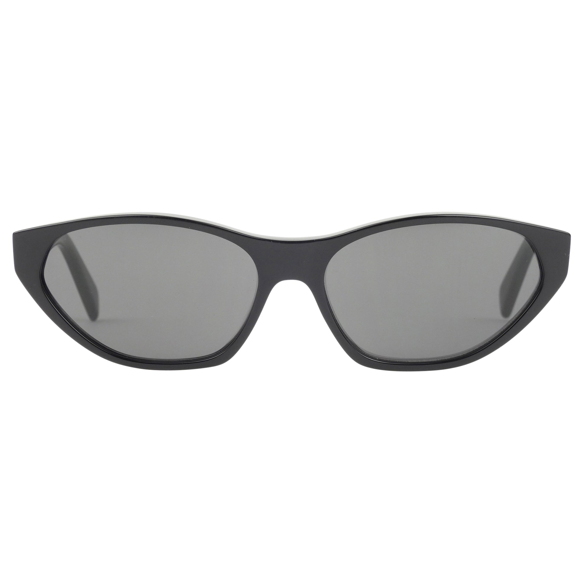 Celine CL40251U Black Acetate Cat Eye Sunglasses for Women - UV Protection, Fashionable & Elegant - Perfect for Summer, Beach, and Outdoor Activities