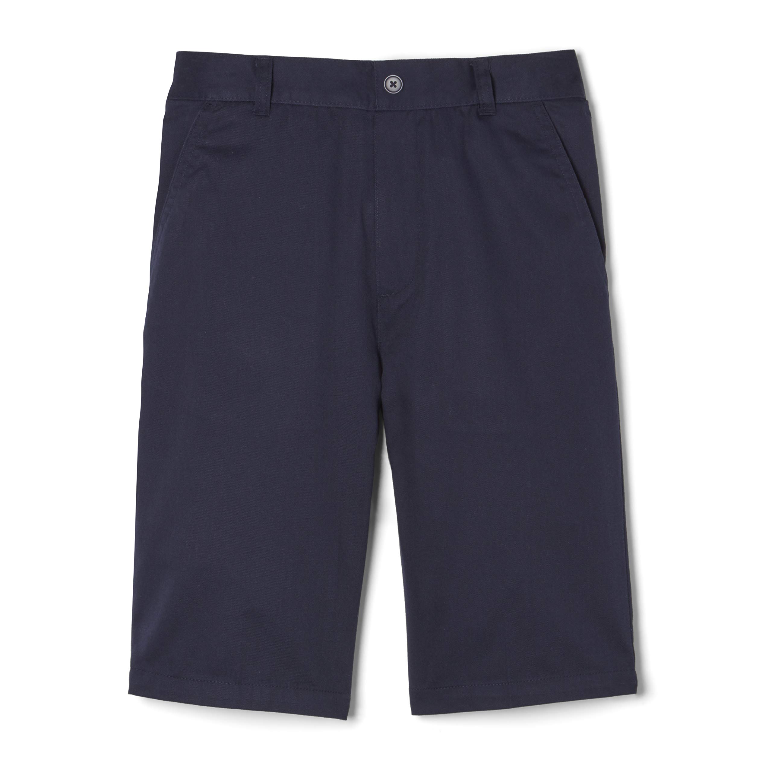 French Toast Boys' Husky Pull-on Twill Shorts - Kids' School Uniform Pants for Play & Classroom Comfort