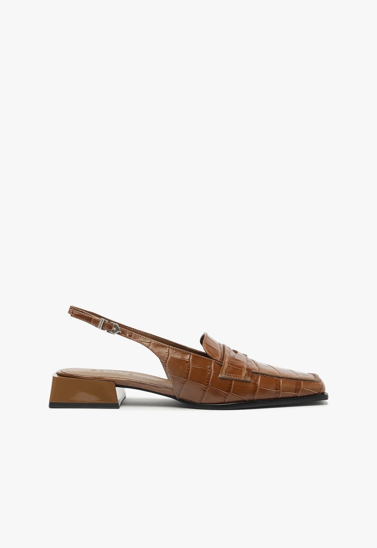 Arizona Sling Block Pump - Comfortable Women's Heeled Sandals for Summer Outfits & Beach Vacations