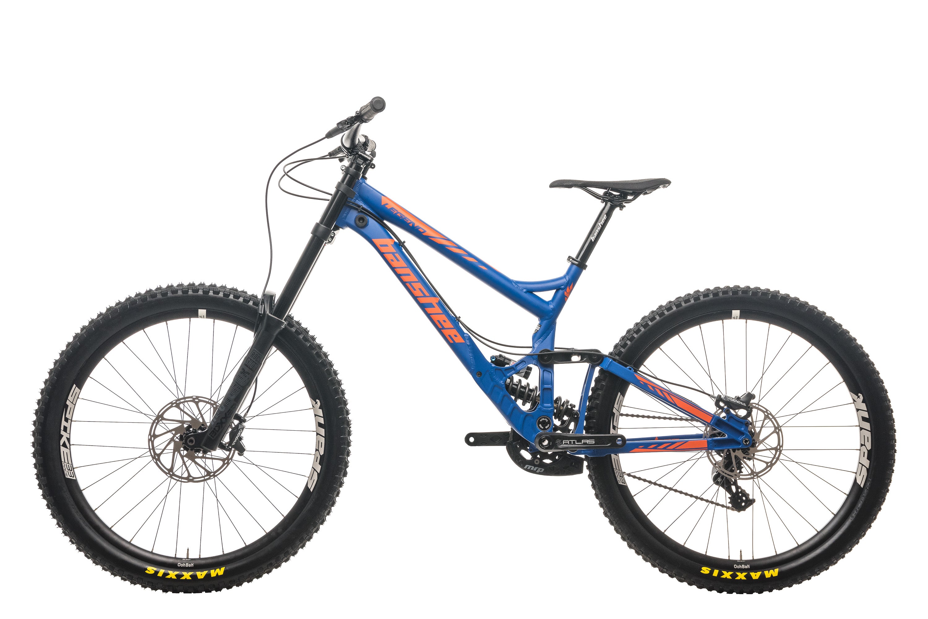 Banshee Legend Downhill Mountain Bike 2017 - Large Frame for Aggressive Trail Riding and Mountain Racing | Perfect for Downhill Trails, Bike Parks, and Off-Road Adventures