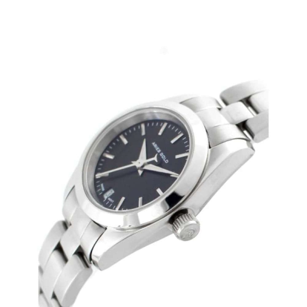 ARIES GOLD L R92A S BKD Silver Star Women's Watch - Elegant & Stylish Timepiece for Everyday Wear, Office & Special Occasions