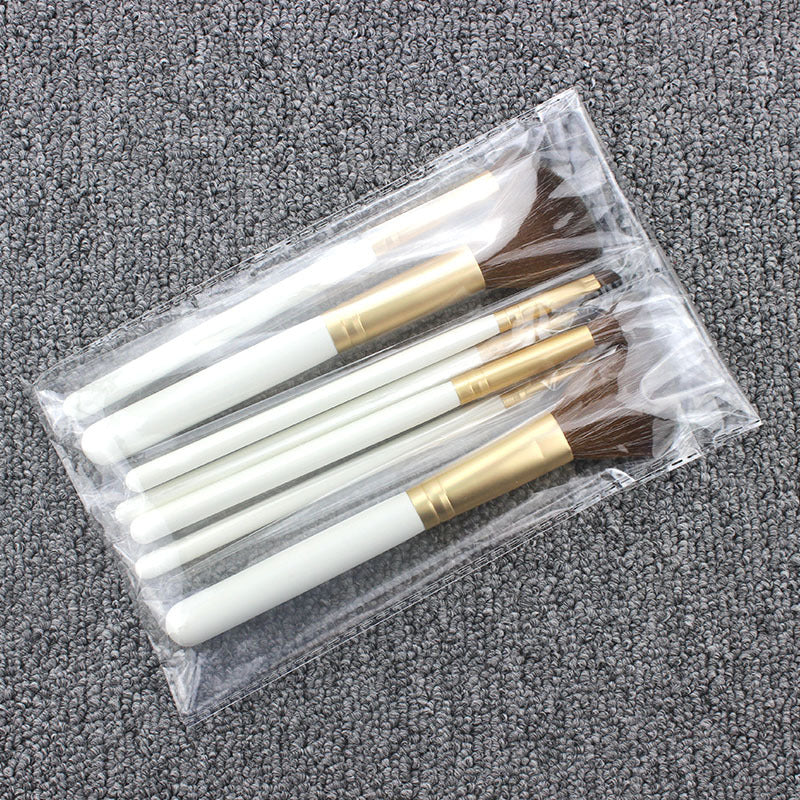 7-Piece Professional Makeup Brush Set for Flawless Face & Eye Application - Perfect for Daily Makeup, Contouring, and Blending