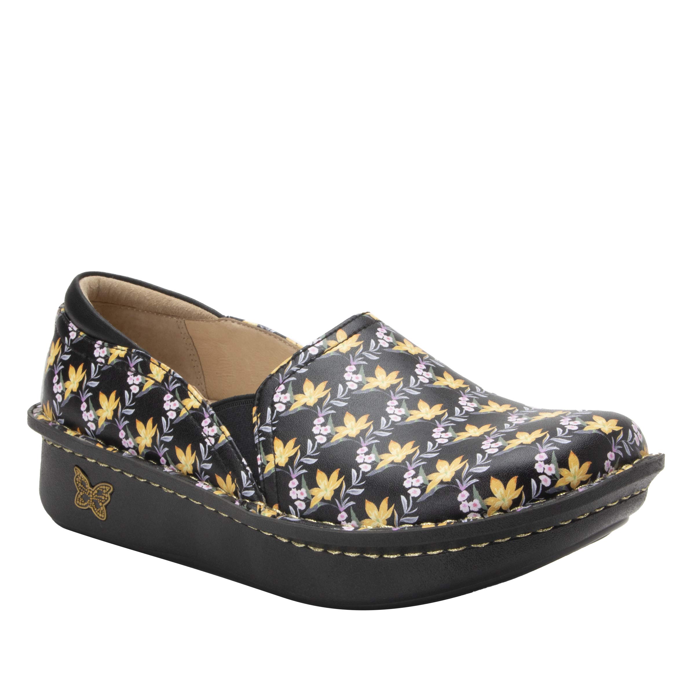 Alegria Debra Women's Comfort Slip-On Shoes - Cute & Supportive for Work, Nursing & Everyday Wear
