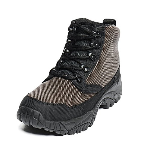 ALTAI 6 Inch Waterproof Hiking Boots for Men - Lightweight Outdoor Trekking Shoes with Anti-Slip Sole - Perfect for Mountain Climbing, Camping & Trail Running (Model: MFH100-S)
