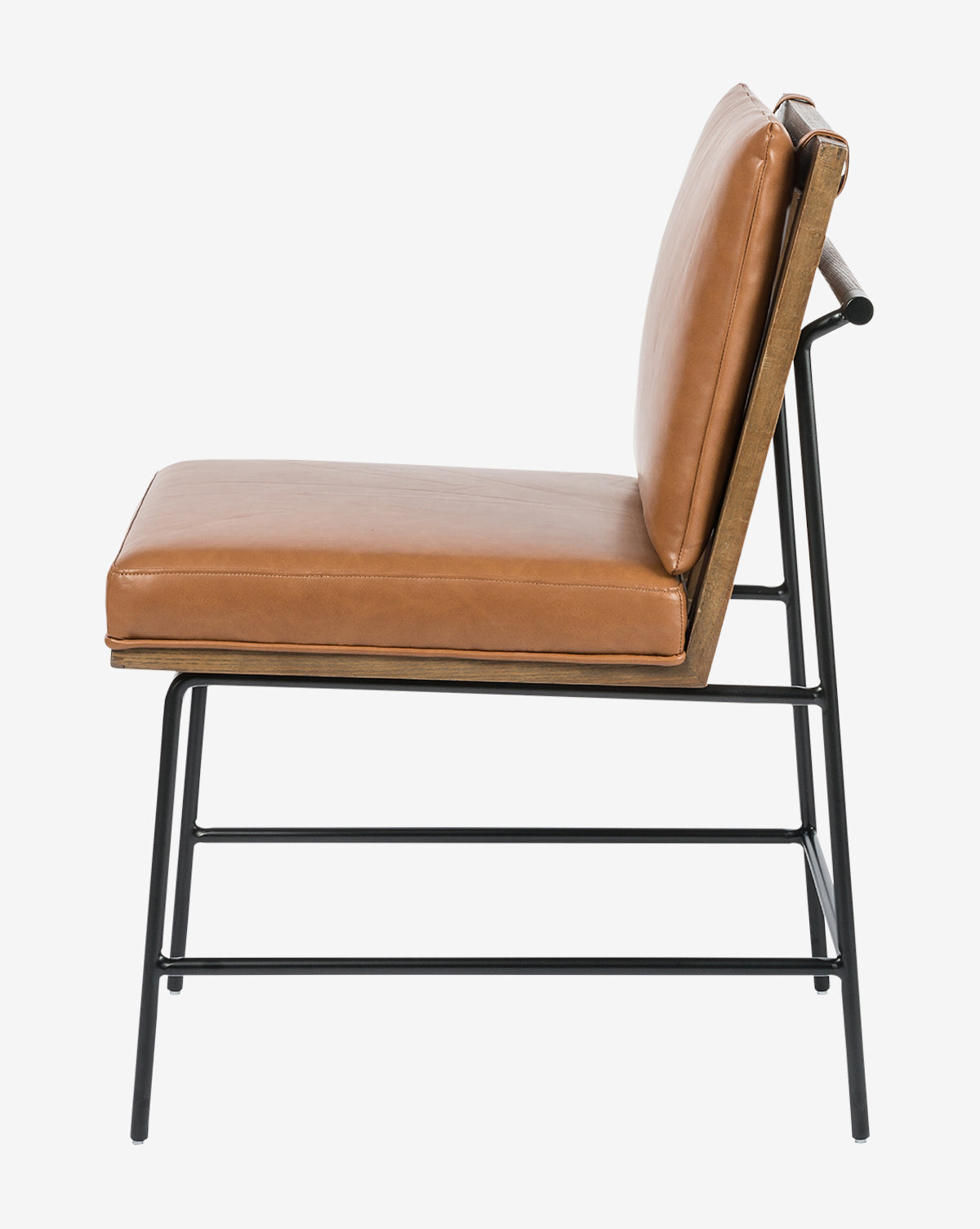 Selas Modern Dining Chair - Sturdy Wooden Kitchen Chairs with Padded Seat - Comfortable for Dining Room, Kitchen, Restaurant & Cafe Use
