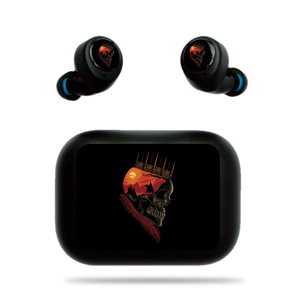MightySkins Vinyl Skin Wrap for Amazon Echo Buds - King Nothing Design | Protective & Durable Decal Cover | Easy to Apply & Remove | Made in USA | Perfect for Customizing Wireless Earbuds at Home, Work or Gym