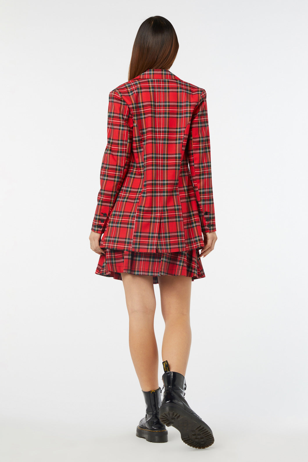 Stylish Tartan Blazer for Men & Women - Classic Plaid Pattern Formal Jacket - Perfect for Office, Weddings & Special Occasions