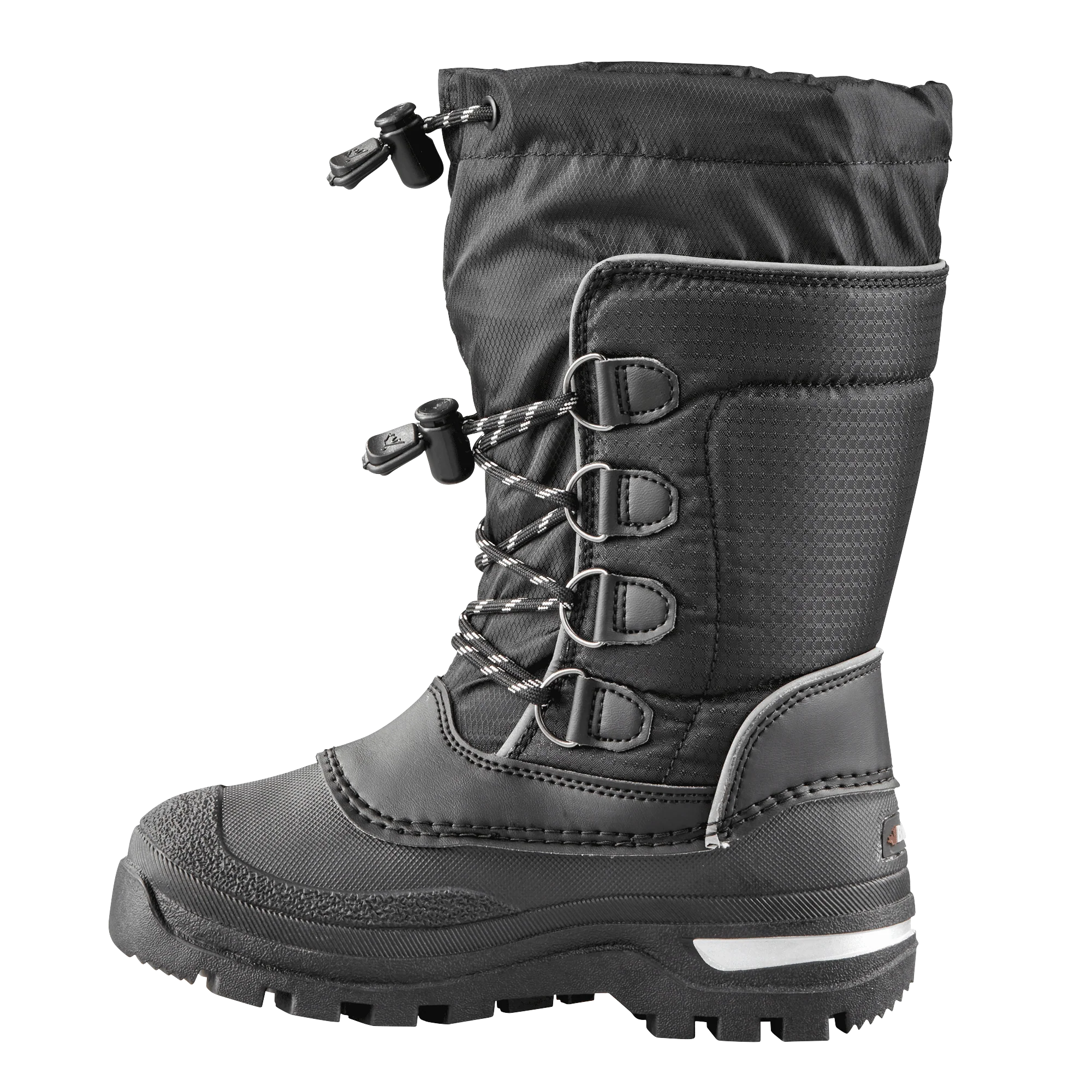 Baffin Pinetree Black Kids Snow Boots - Waterproof Winter Boots for Boys & Girls - Perfect for Snow Play, Sledding & Outdoor Adventures