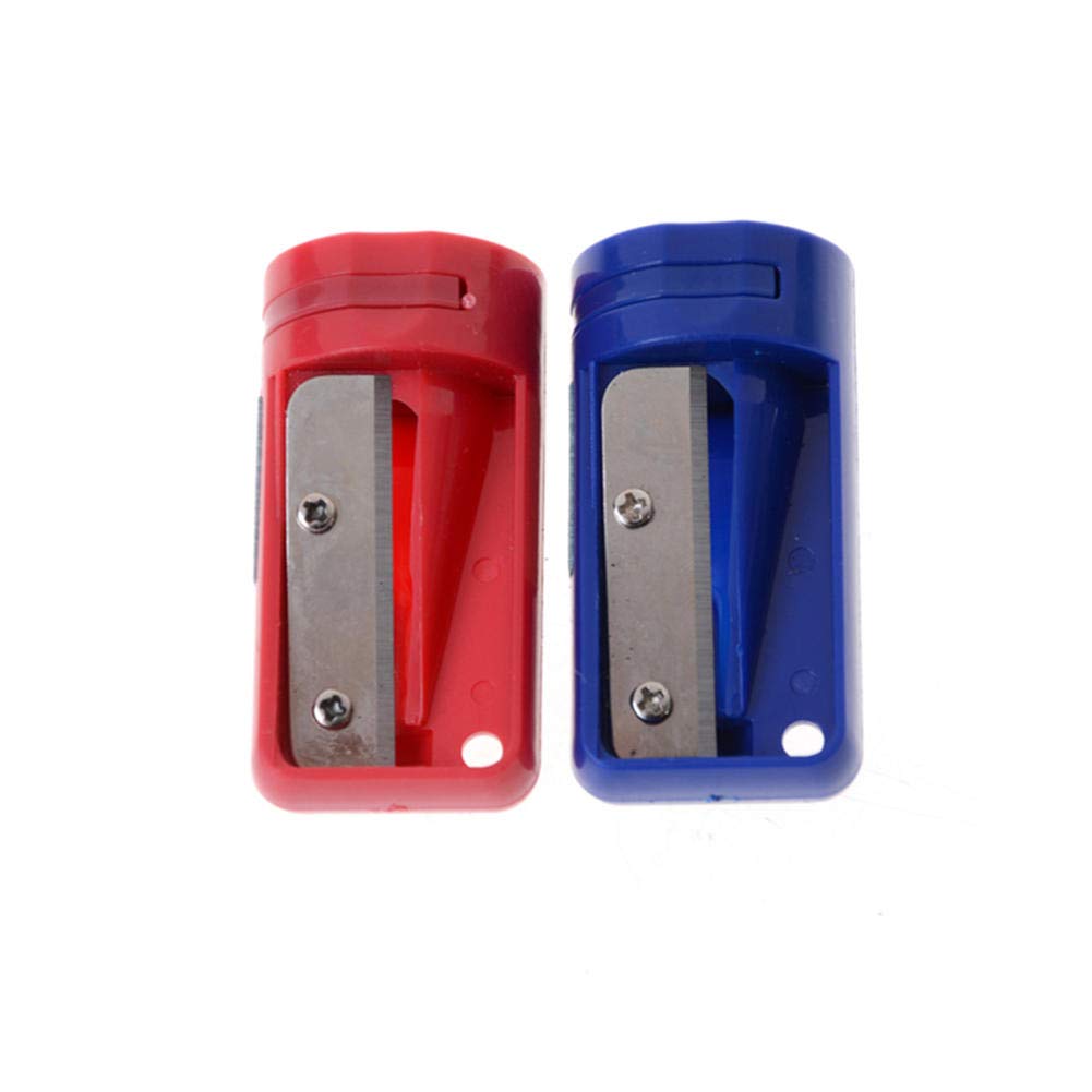 HJPOQZ Carpenter Pencil Sharpener - Woodworking Pencil Sharpening Tool with Narrow Blade for Carpenters & DIY Enthusiasts - Perfect for Woodworking, Drafting & Crafting Projects