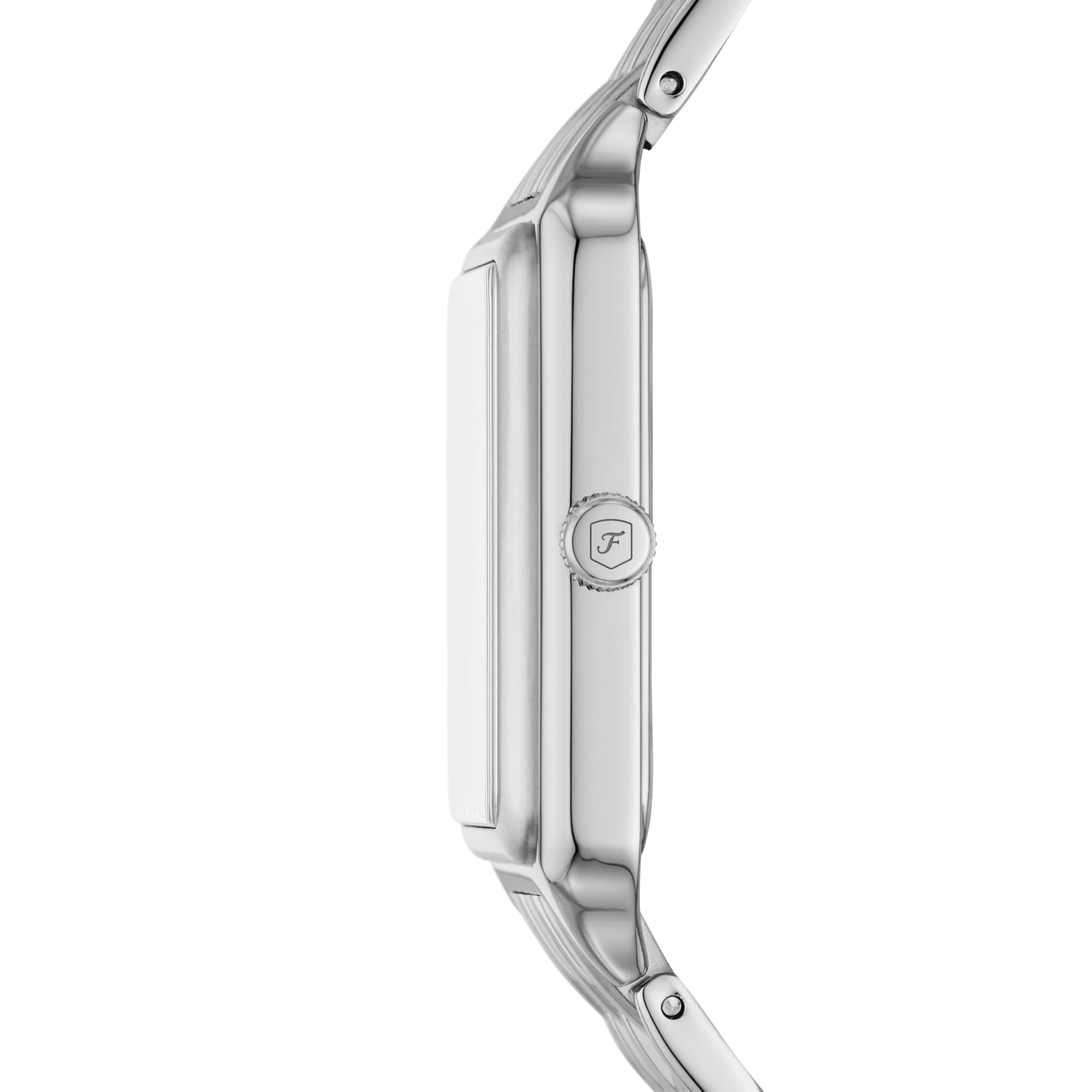 Fossil Raquel Women's Stainless Steel Quartz Watch with Three-Hand Movement - Perfect for Everyday Wear, Office & Casual Outfits
