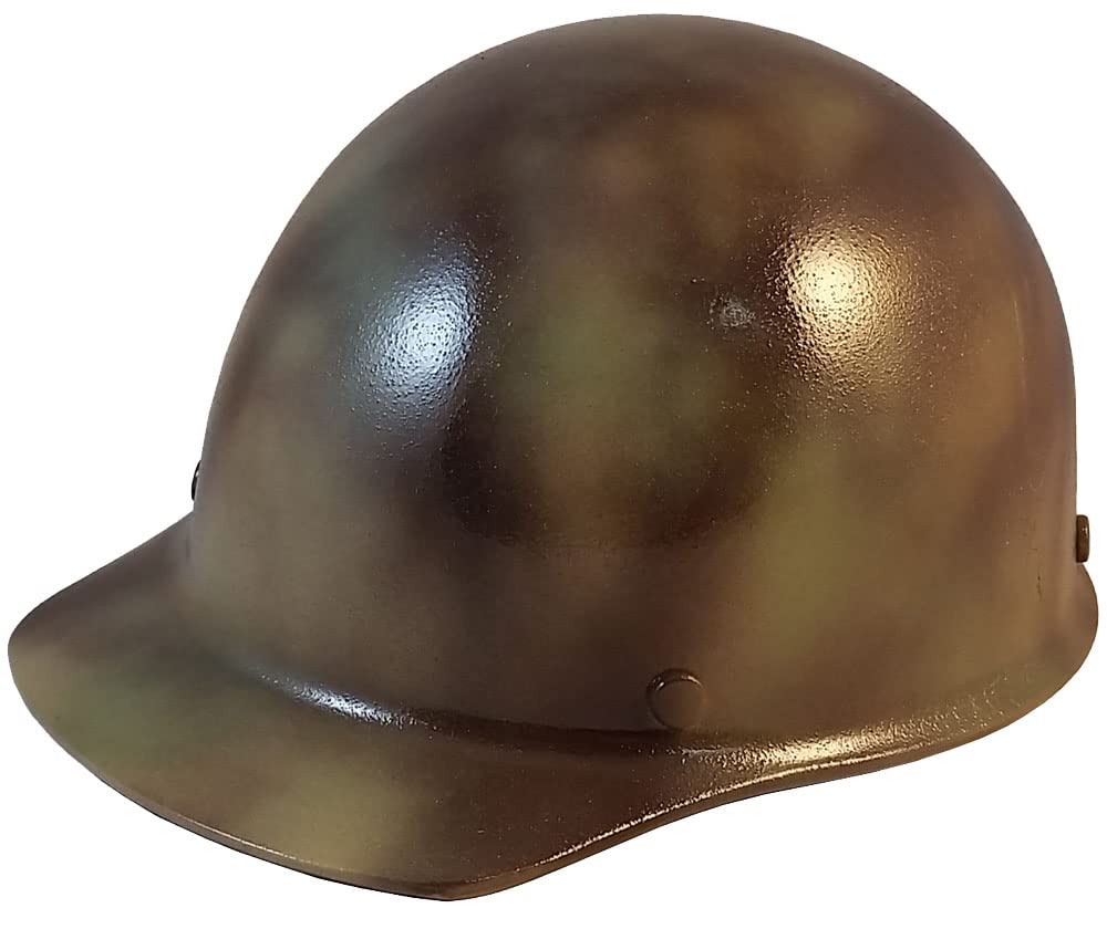 MSA Skullgard Cap Style Jumbo Size Hard Hat With Ratchet Suspension - Textured Camo for Construction, Industrial & Safety Work | OSHA Compliant Protective Gear