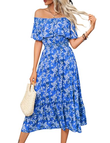 Bluewhite Floral