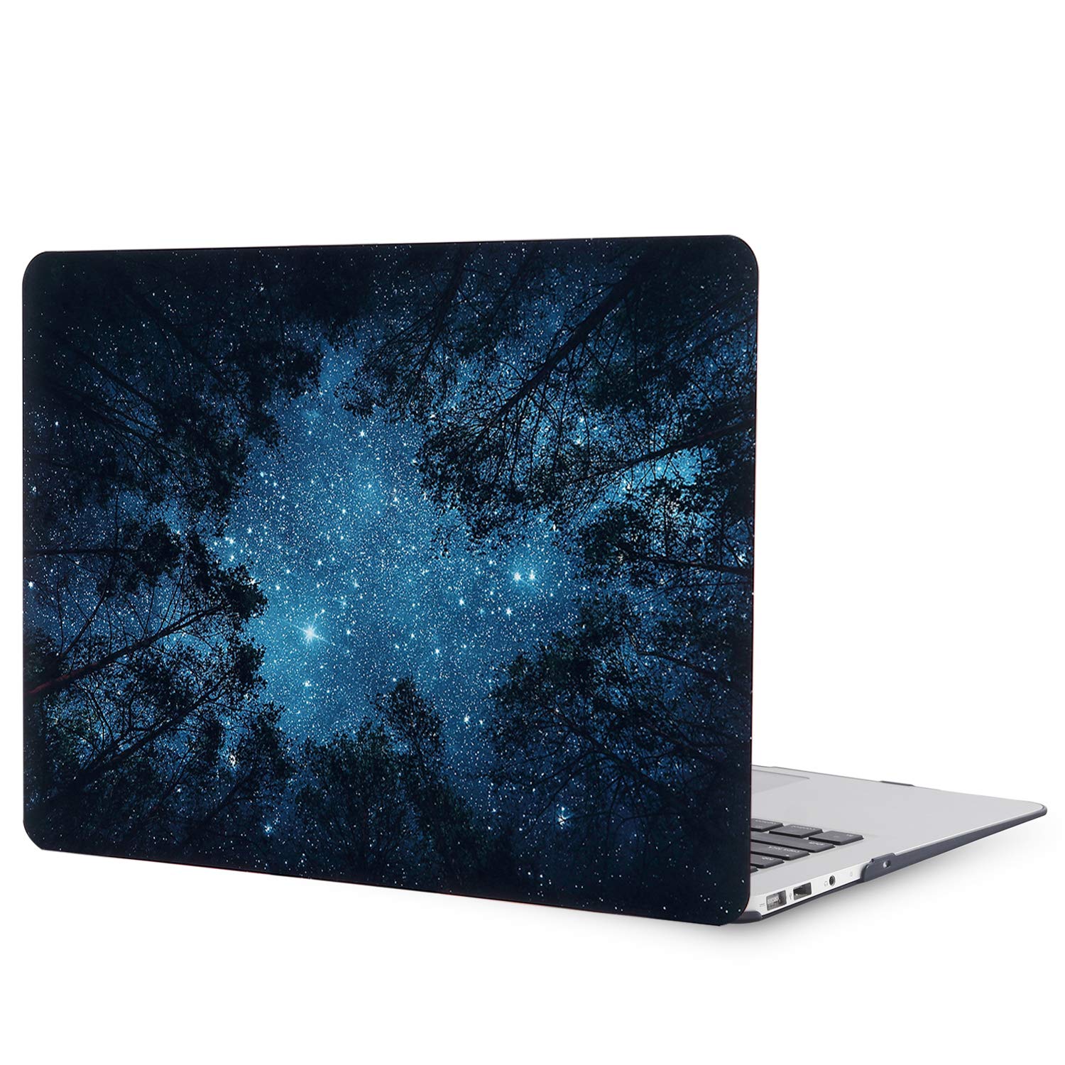 Premium Hard Protective Case for MacBook Pro 13 inch (A1502/A1425, 2012-2015) - Soft-Touch Matte Finish with Forest Starry Design | Compatible with Retina Display | Perfect for Work, Travel & School Use