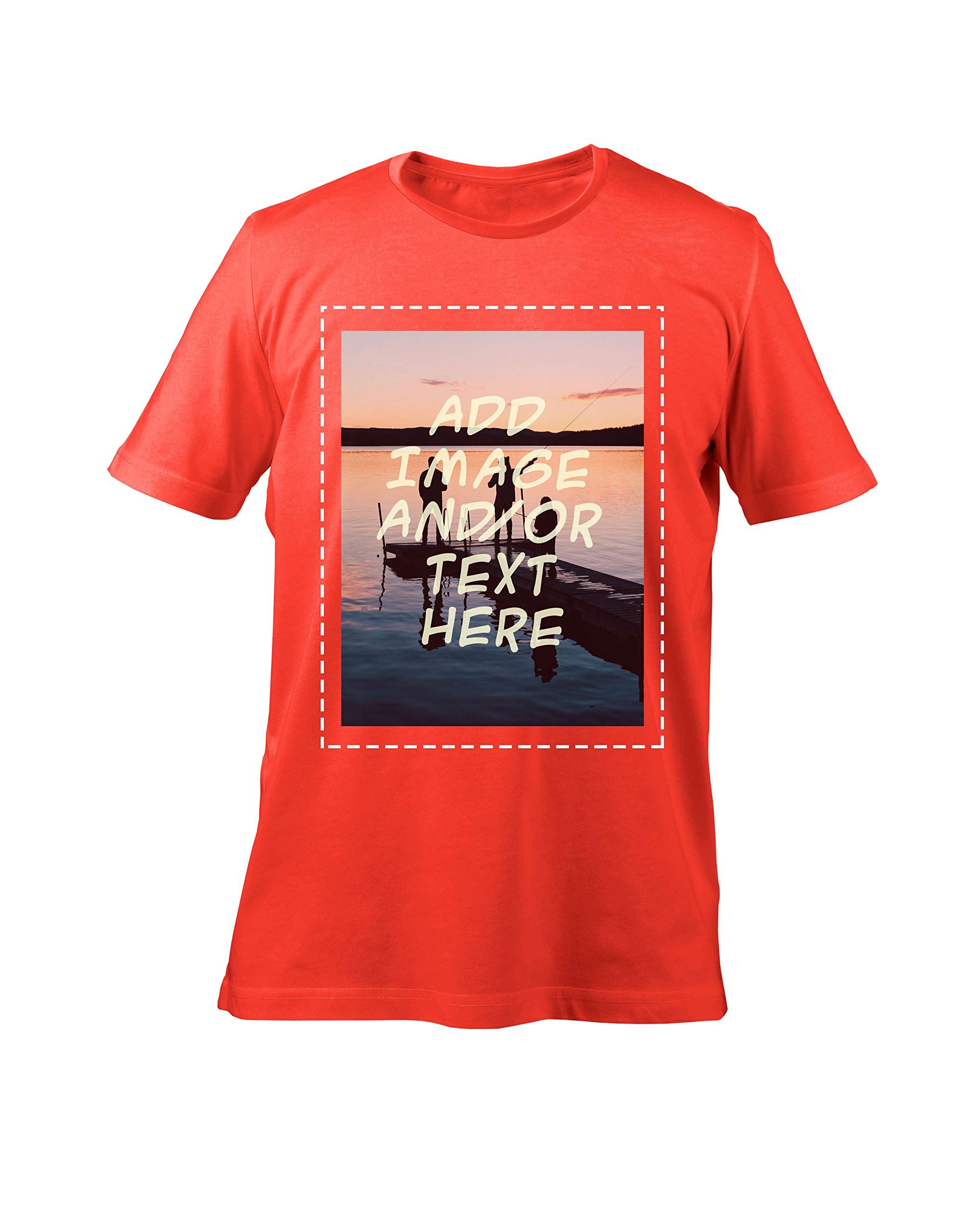 Custom Personalized T-Shirt with Your Own Printed Design - Unique Gifts for Birthday, Anniversary & Family Events - Perfect for Custom Apparel, Photo Gifts & Special Occasions