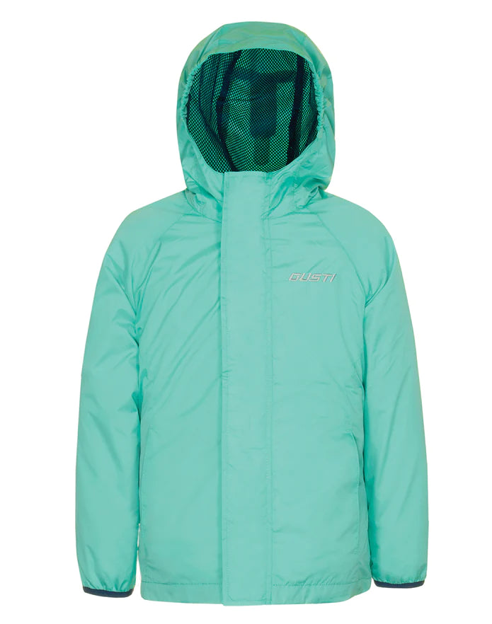 Kids Gusti Quinn Jacket - Waterproof Windbreaker for Boys & Girls - Lightweight Outdoor Jacket for Hiking, School & Play