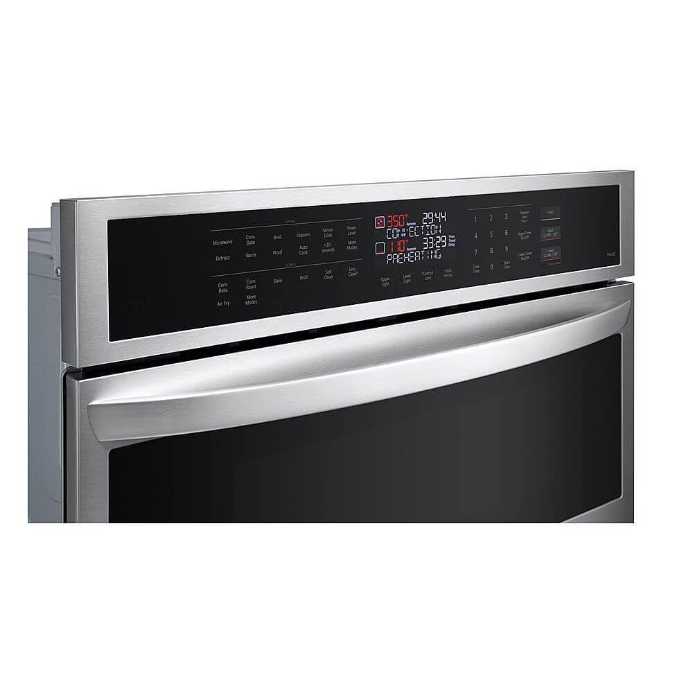 LG WCEP6423F 30 Inch Smart Electric Double Wall Oven - 6.4 cu.ft Capacity, WiFi Enabled for Modern Kitchens | Perfect for Baking, Roasting & Smart Home Integration
