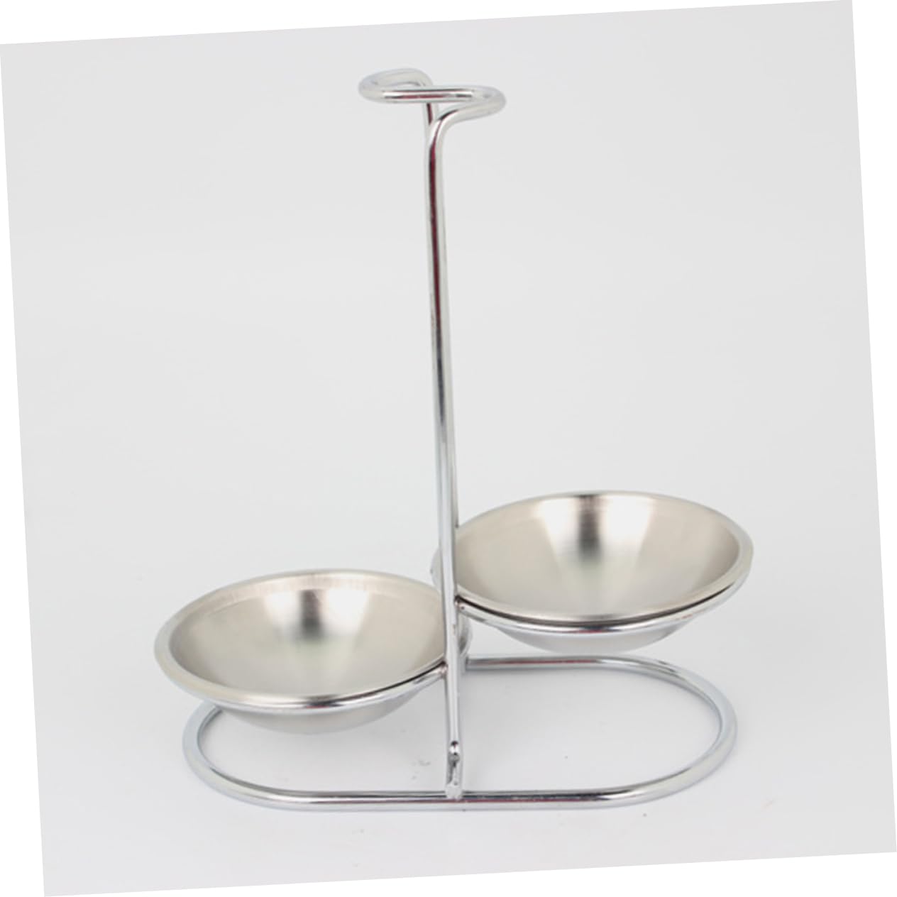 Premium Stainless Steel Spoon Rest & Ladle Holder - Vertical Long Handle Kitchen Tool for Soup, Cooking & Serving - Perfect for Stovetop, Countertop & Dining Table Use