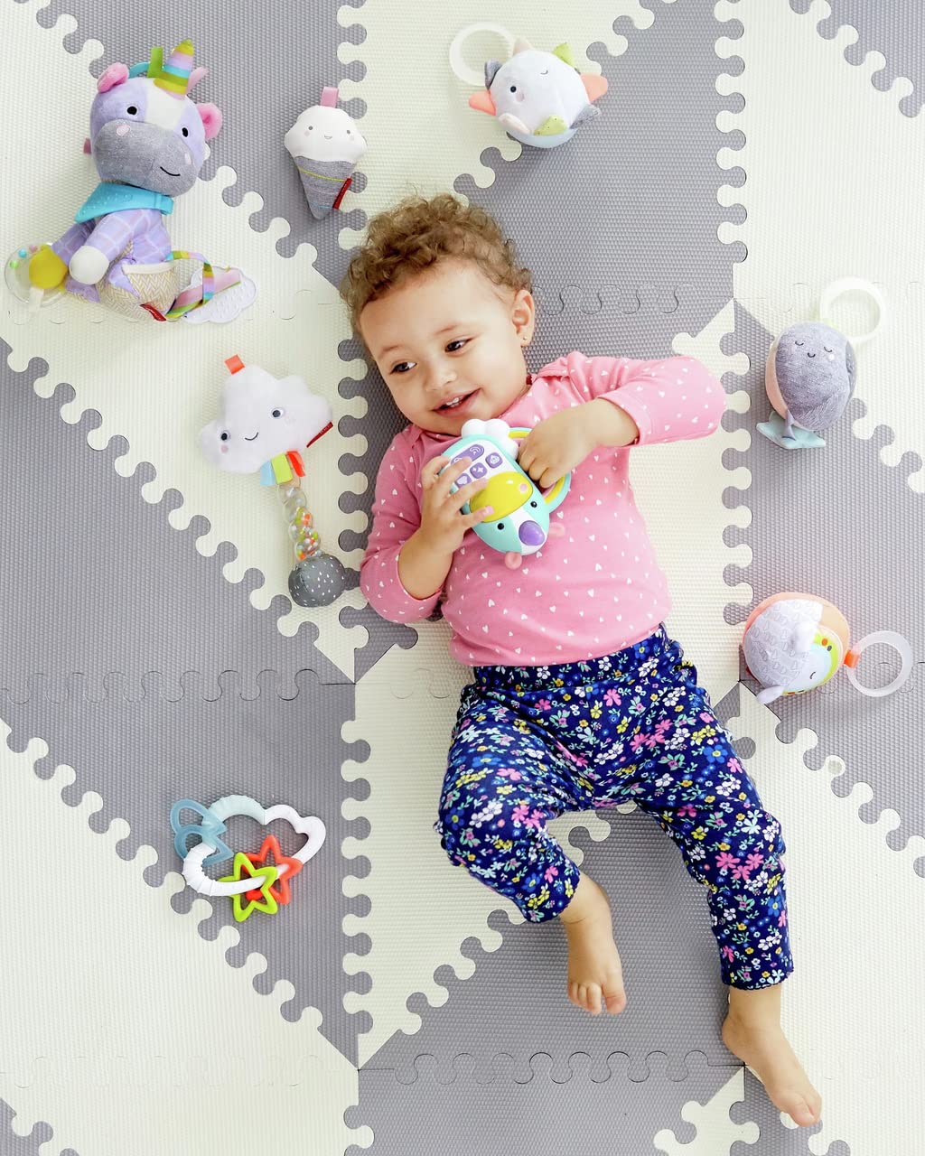Skip Hop Baby Phone Toy - Interactive Learning Phone for Toddlers with Zoo & Unicorn Themes | Pretend Play, Early Education Gift for 1-3 Year Olds