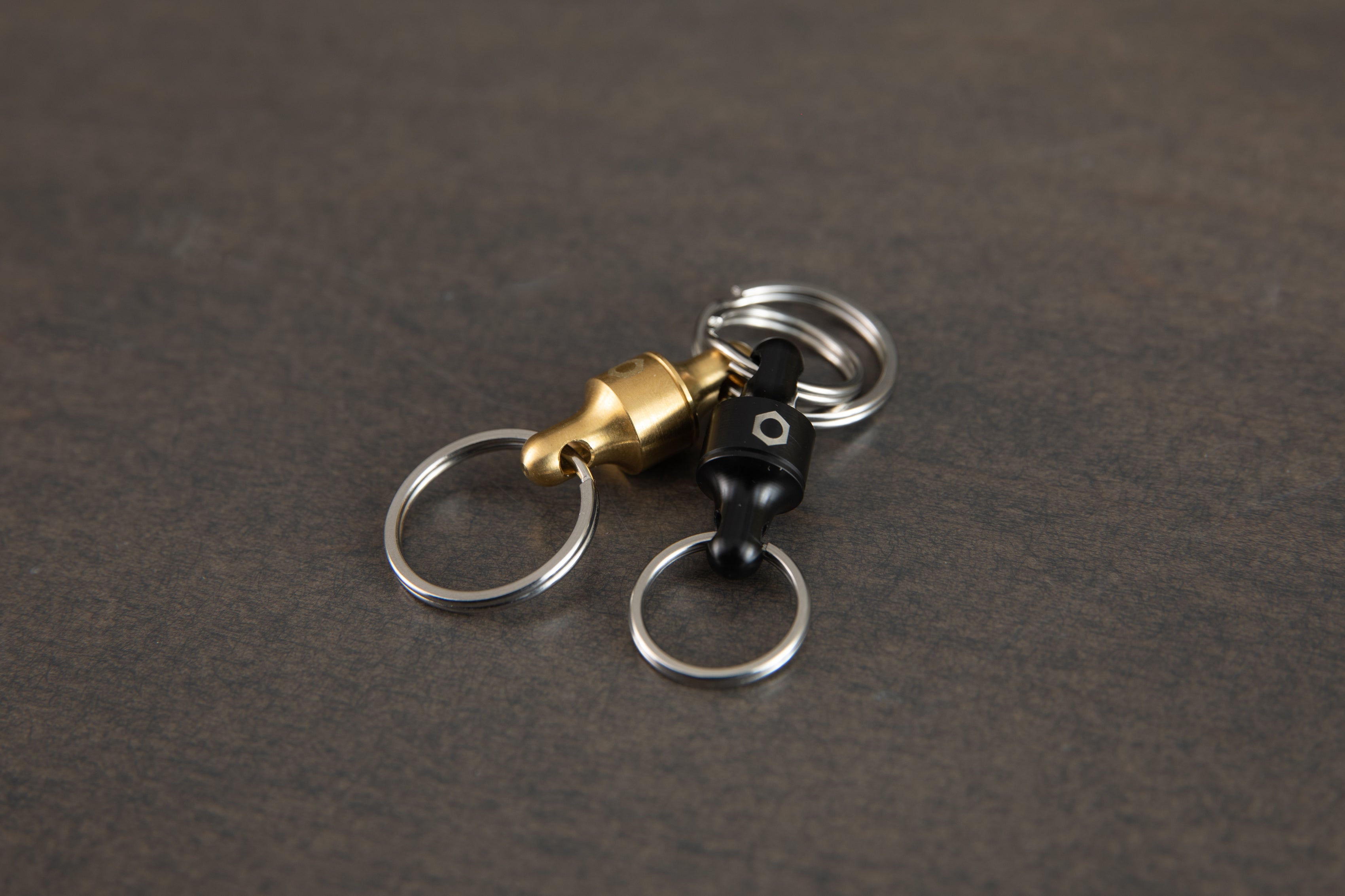 Prometheus Lights Kappa QD Keychain - Compact Tactical Flashlight with Quick Detach for EDC, Outdoor, Survival & Everyday Carry (Black) - Perfect for Camping, Hiking, Emergency Kits & Keychains