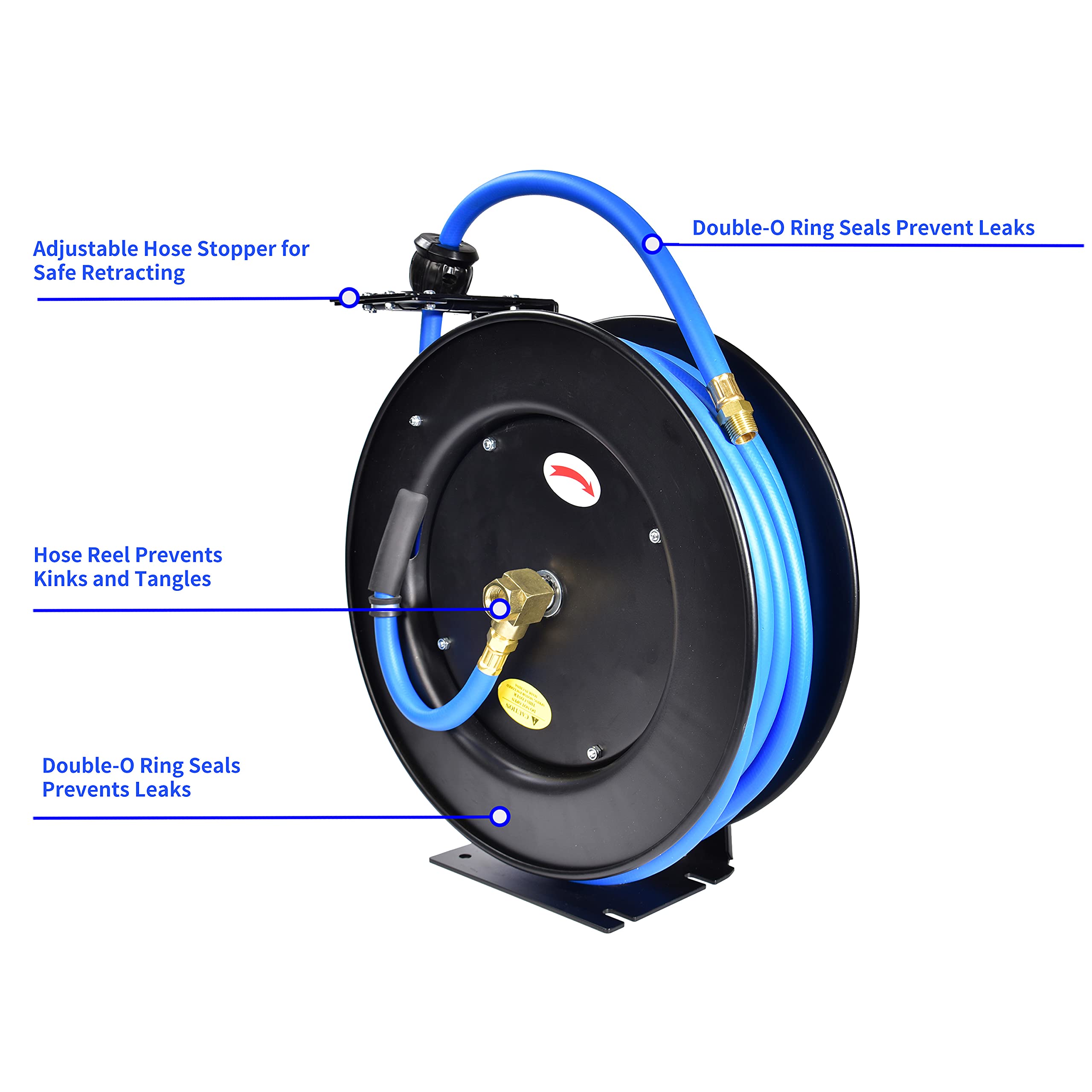 PONO Retractable Air Hose Reel 3/8