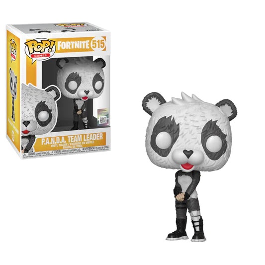 Fortnite P.A.N.D.A Team Leader #515 Action Figure - Collectible Gaming Merchandise for Display & Battle Royale Fans