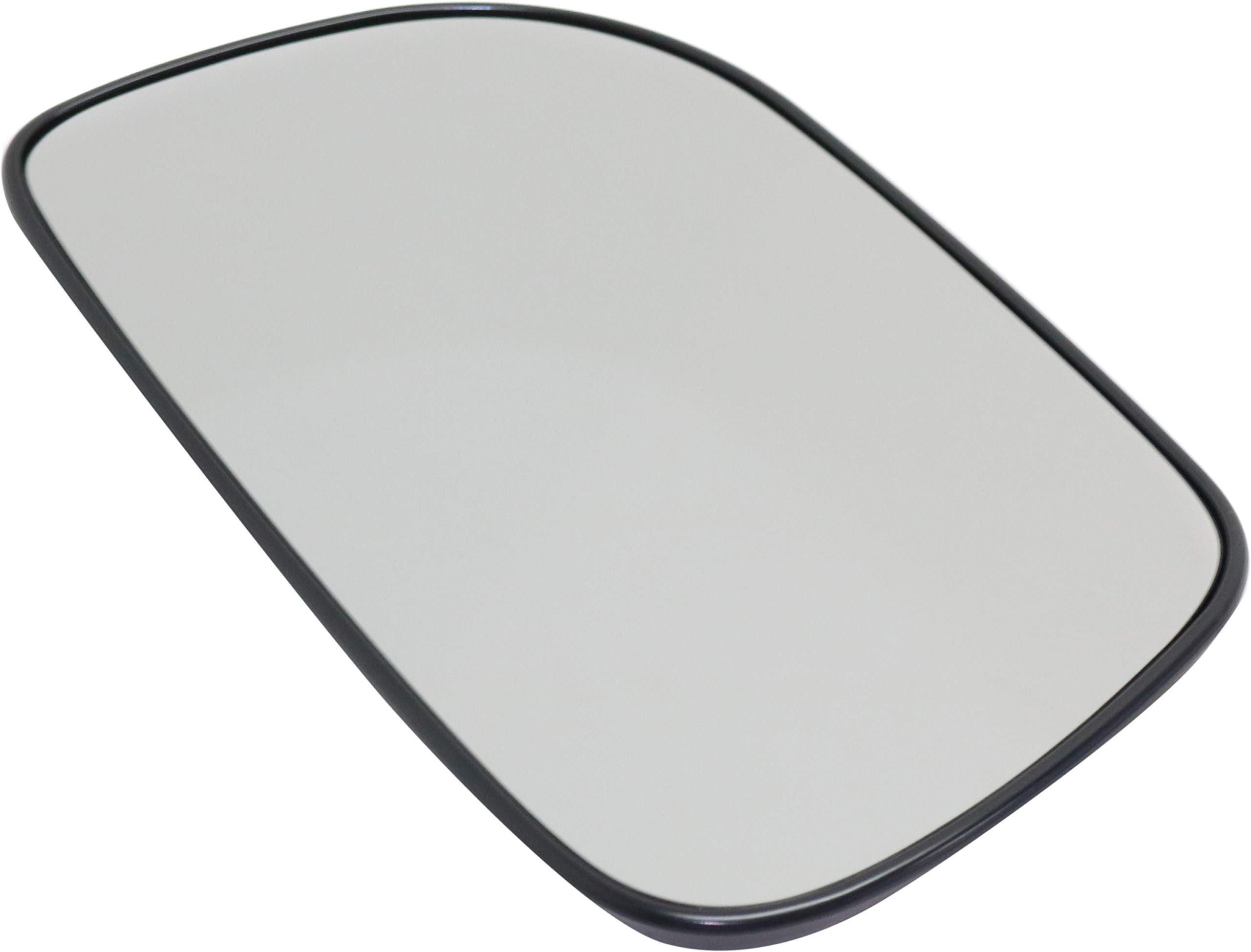2004-2005 Chrysler Pacifica Driver Side Heated Mirror Glass Replacement with Backing Plate - Kool Vue OEM Fit Power Adjustable Side View Mirror for Winter Driving & Enhanced Visibility