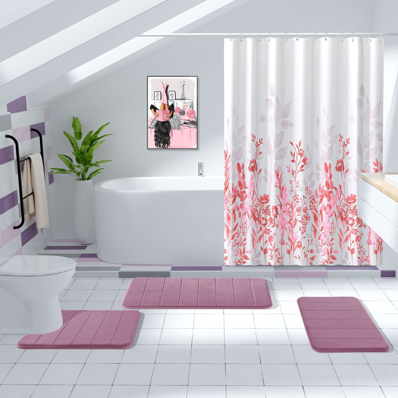 Yimobra Memory Foam Bath Mat Rug - 24